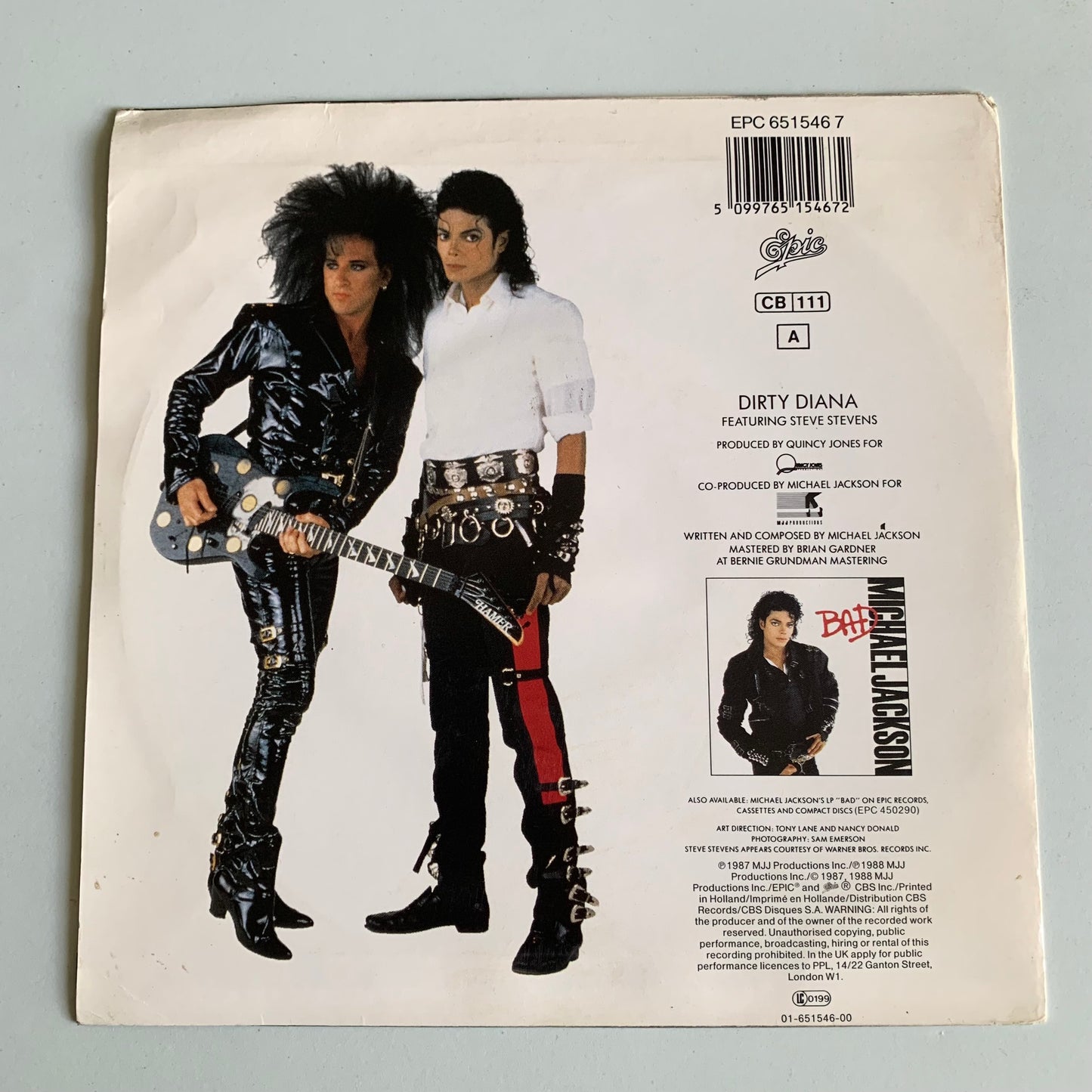 Michael Jackson - Dirty Diana - 1988 Occasion