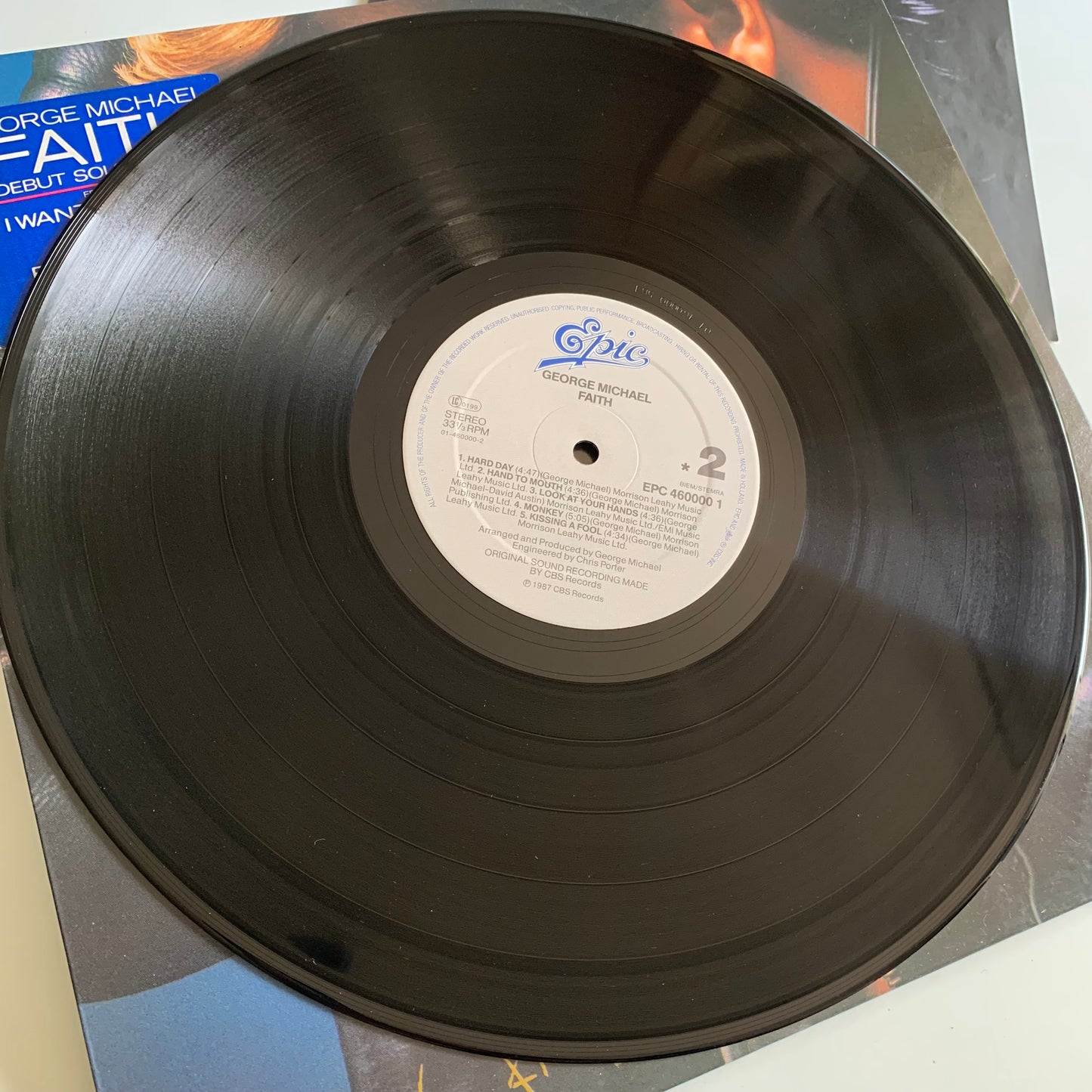 George Michael - Faith - LP 1987 Occasion