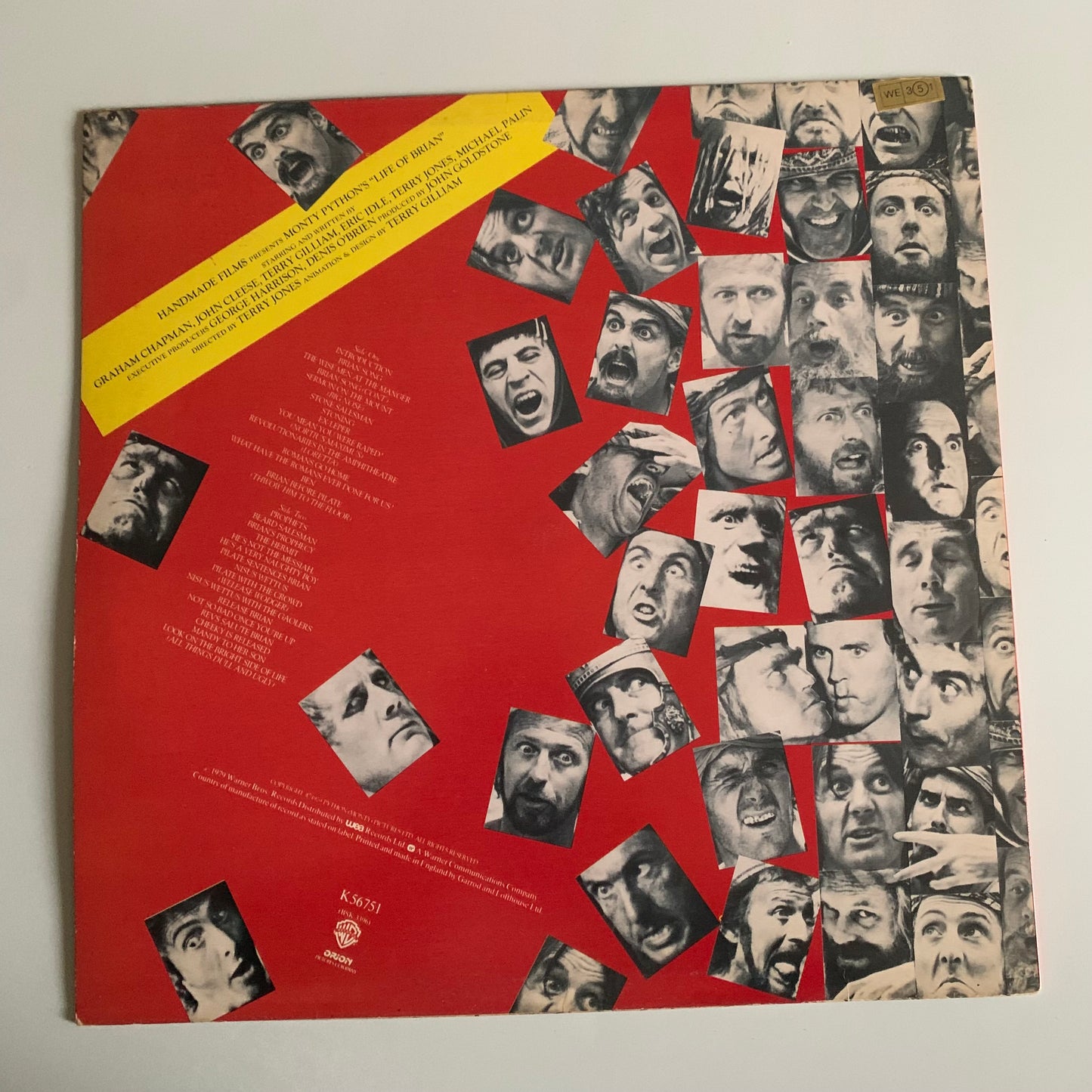 Monty Python’s -Life Of Brian - Bande Originale du Film - LP