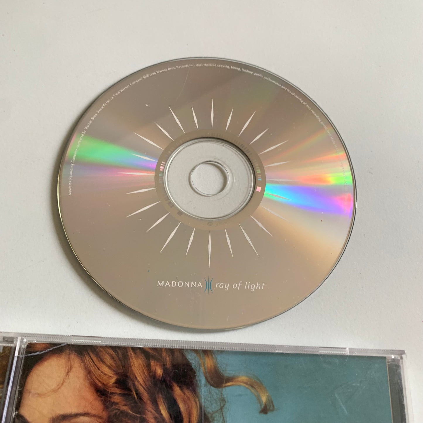 CD - Madonna - Ray Of Light - 1998 Occasion