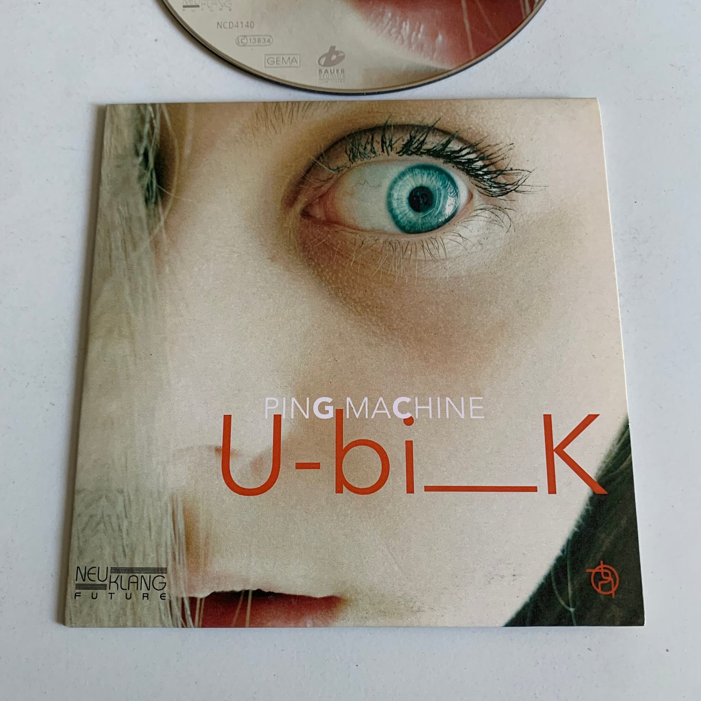 CD - Ping Machine - U-bi__K - Single 2016 Promo Occasion