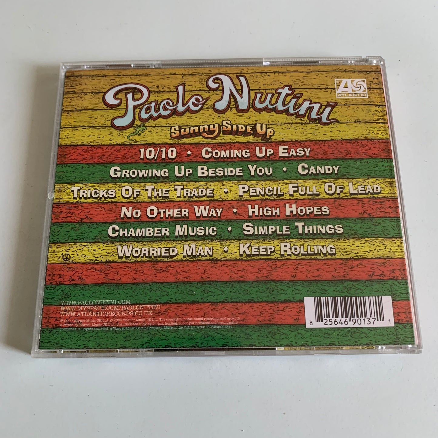 CD - Paolo Nutini - Sunny Side Up - 2009 Occasion