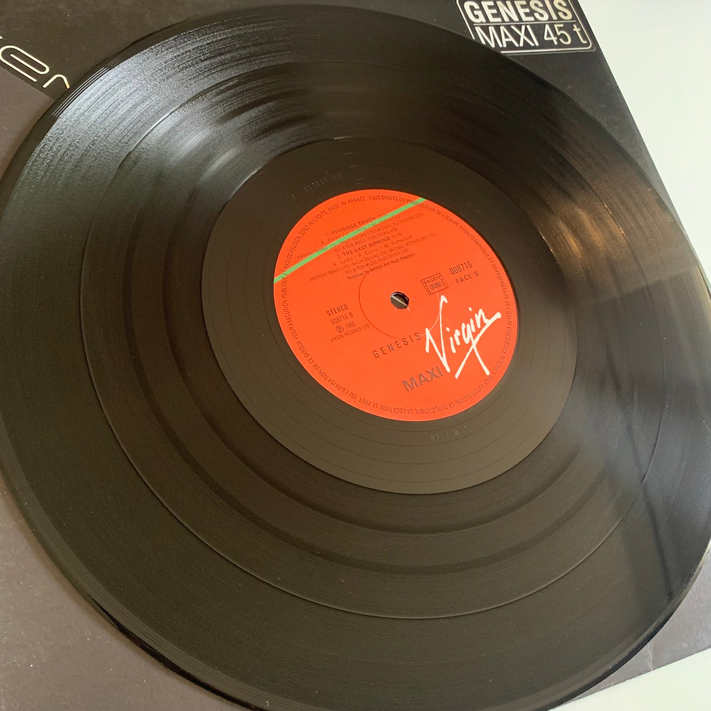 Genesis - Invisible Touch - Maxi 45t. 1986 Occasion