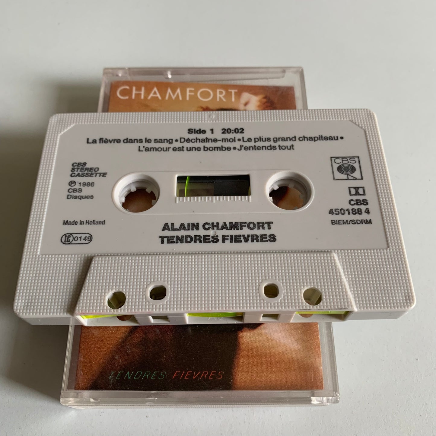 Alain Chamfort - Tendres Fièvres - 1986 Occasion