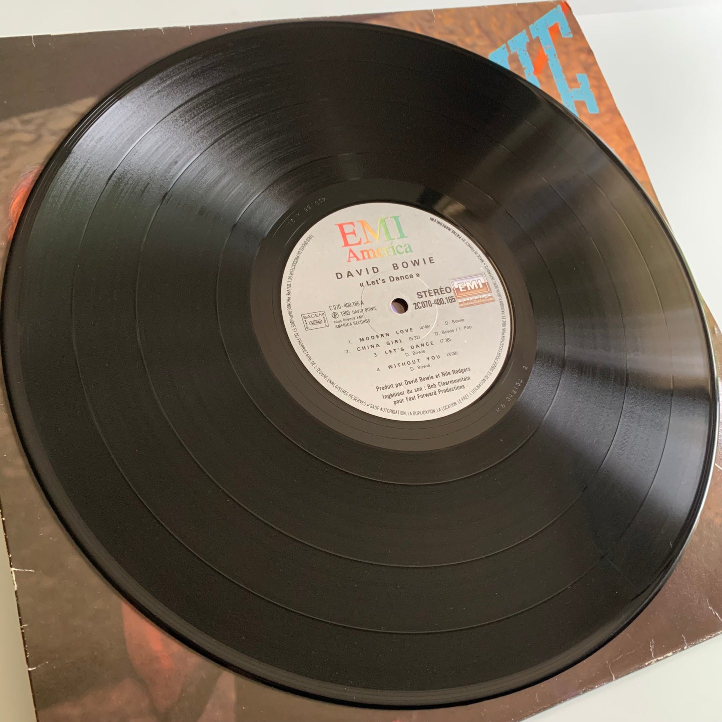 David Bowie - Let's Dance - LP 1983 Occasion