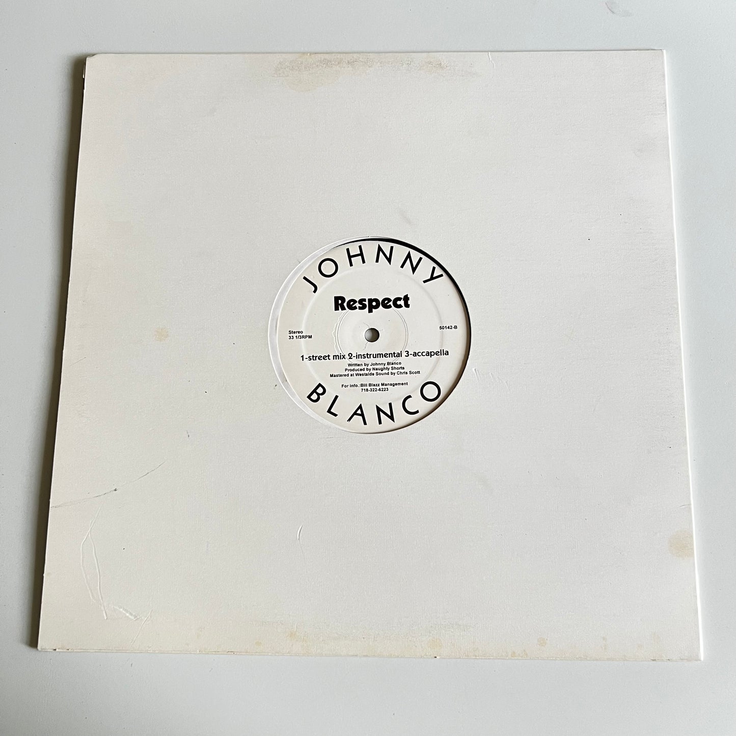 Johnny Blanco - Live From Queens - Single 1998