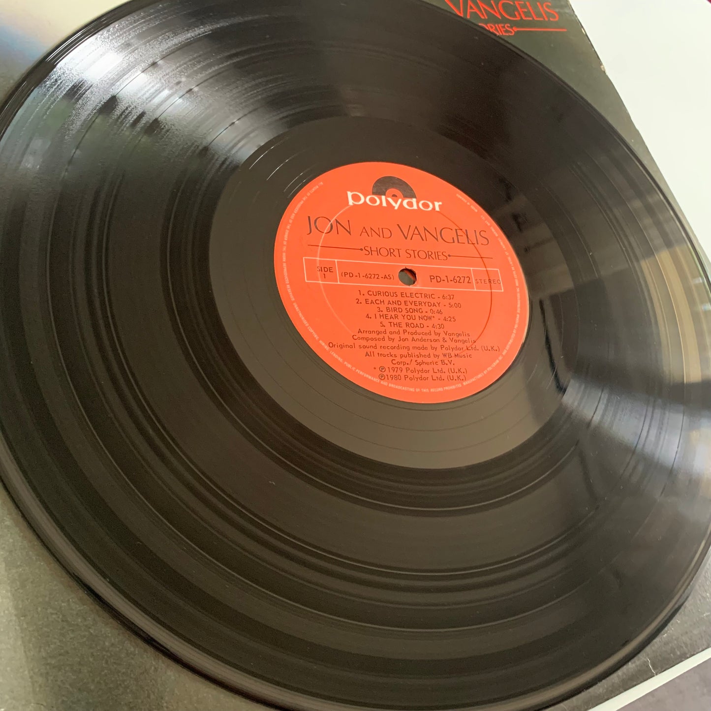 Jon And Vangelis - Short Stories - LP 1980 Occasion