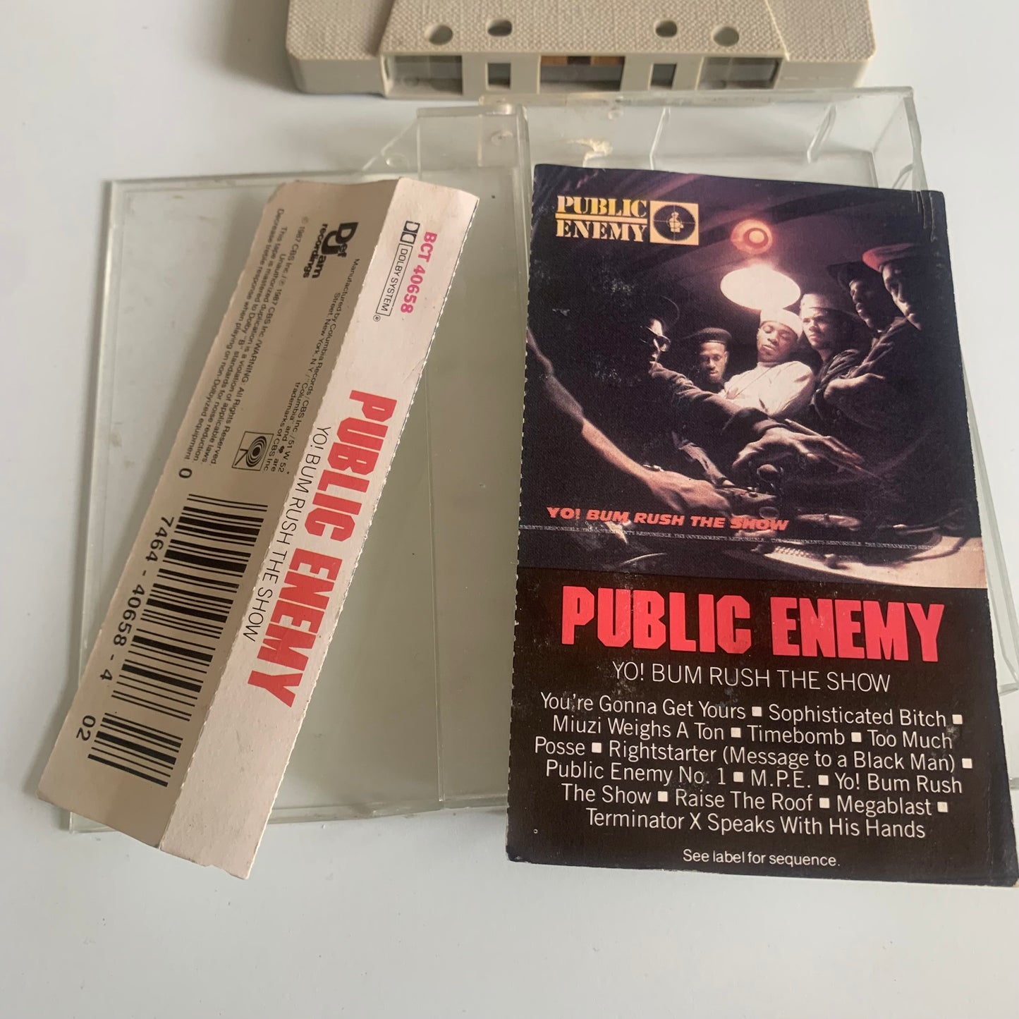 Public Enemy - Yo! Bum Rush The Show - 1987 Occasion