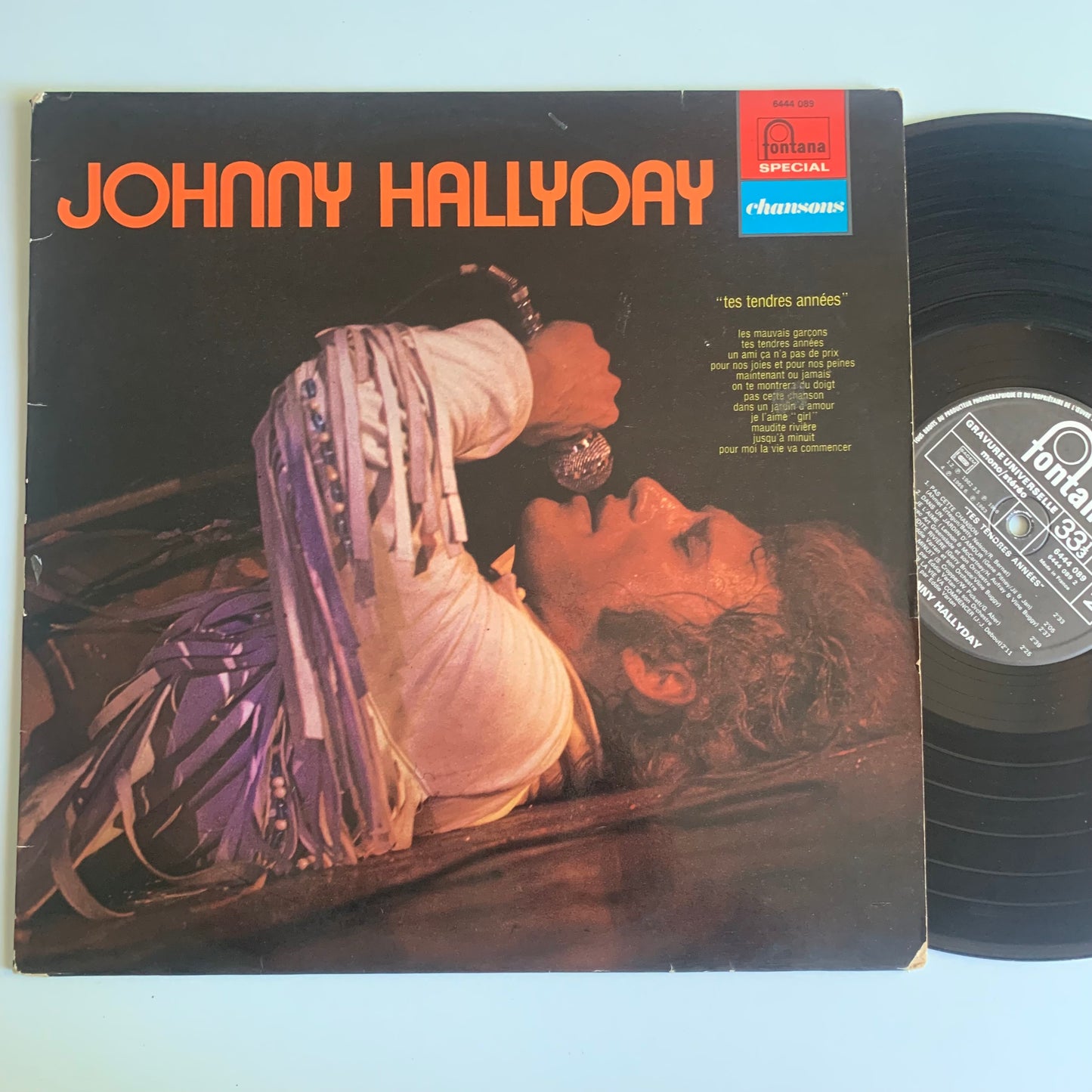 Johnny Hallyday - Tes Tendres Années - LP Occasion