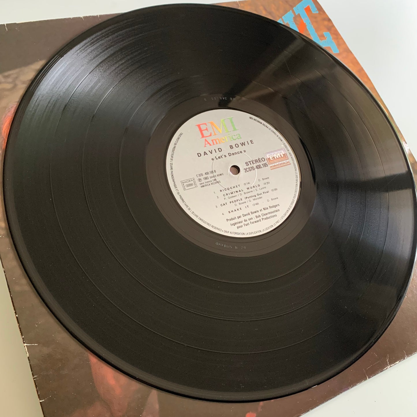 David Bowie - Let's Dance - LP 1983 Occasion