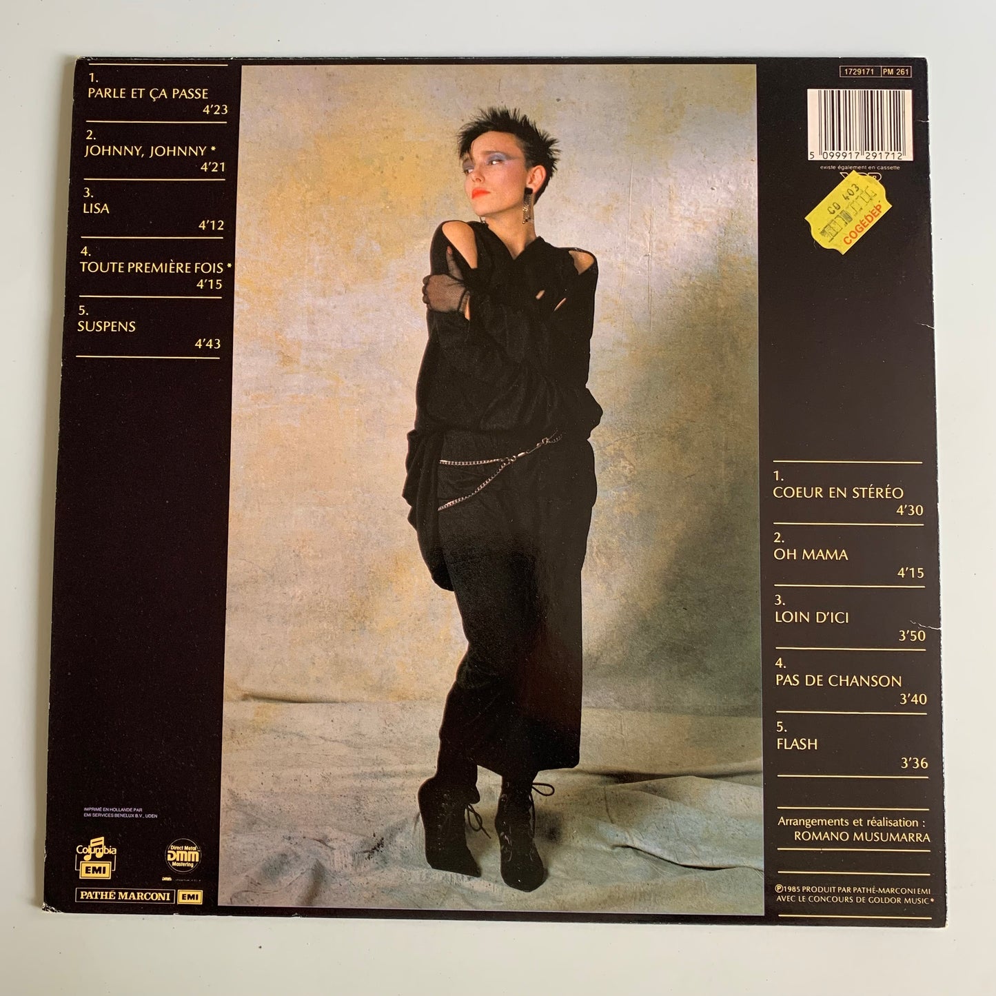 Jeanne Mas - Jeanne Mas - LP 1985 Occasion