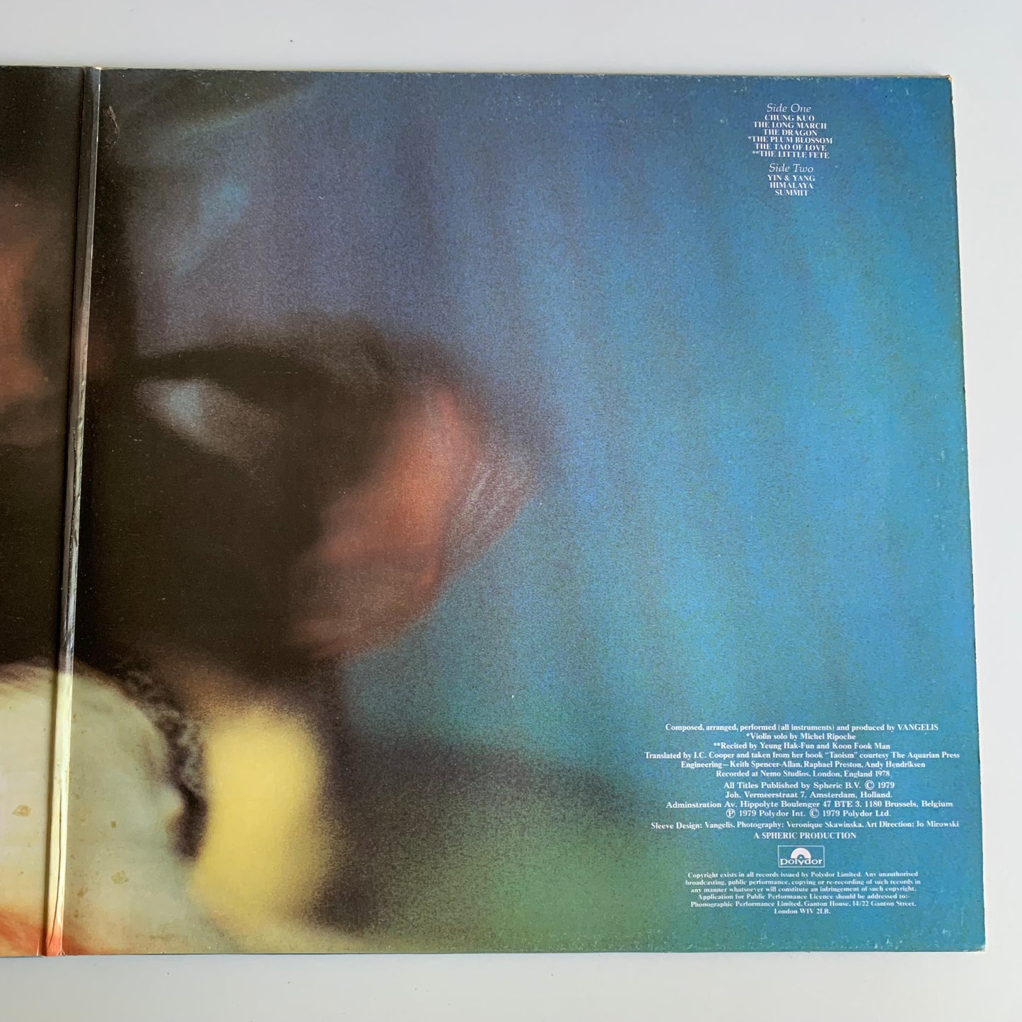 Vangelis - China = 中國 - LP Album 1979 Occasion