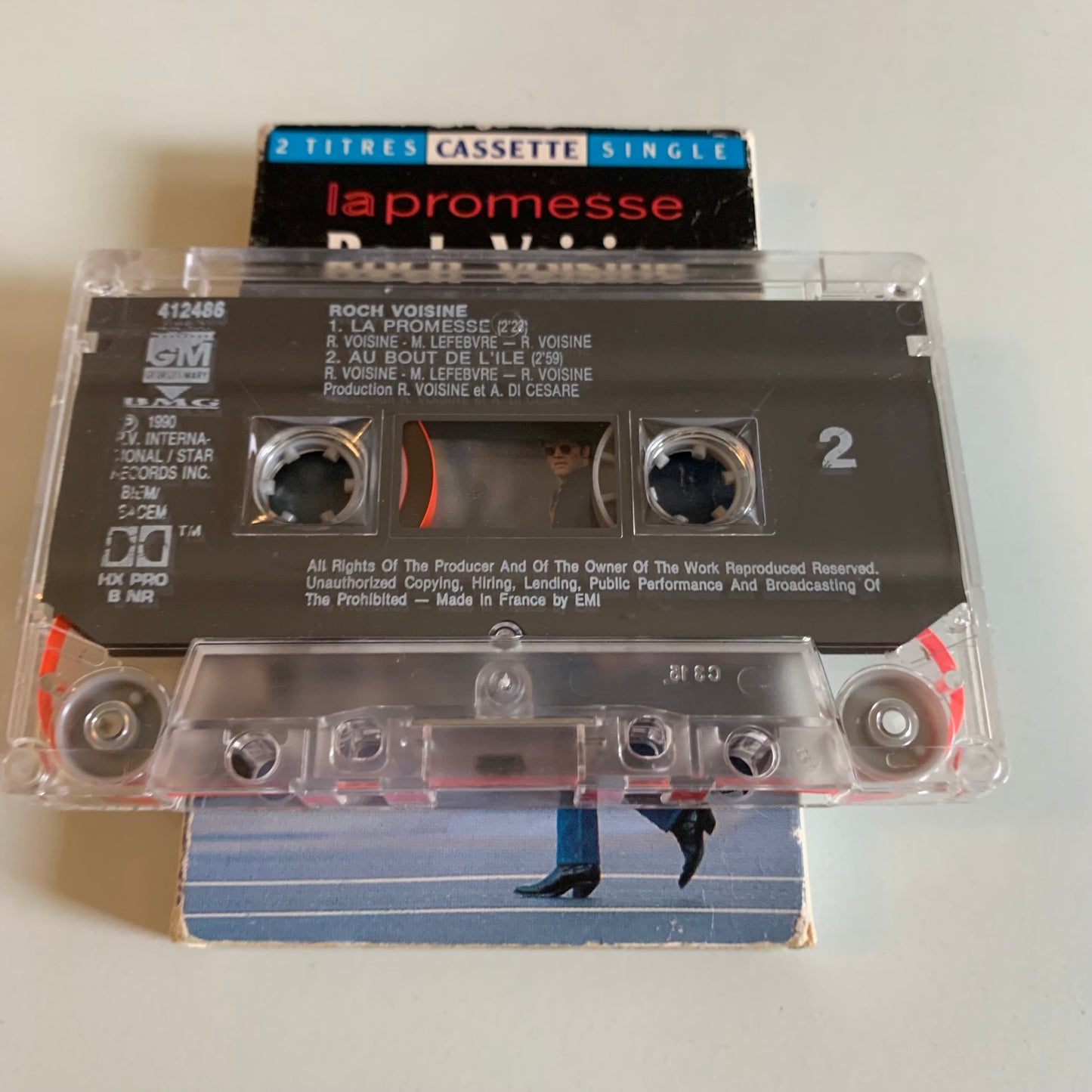 Roch Voisine - La Promesse - Single 1991 Occasion