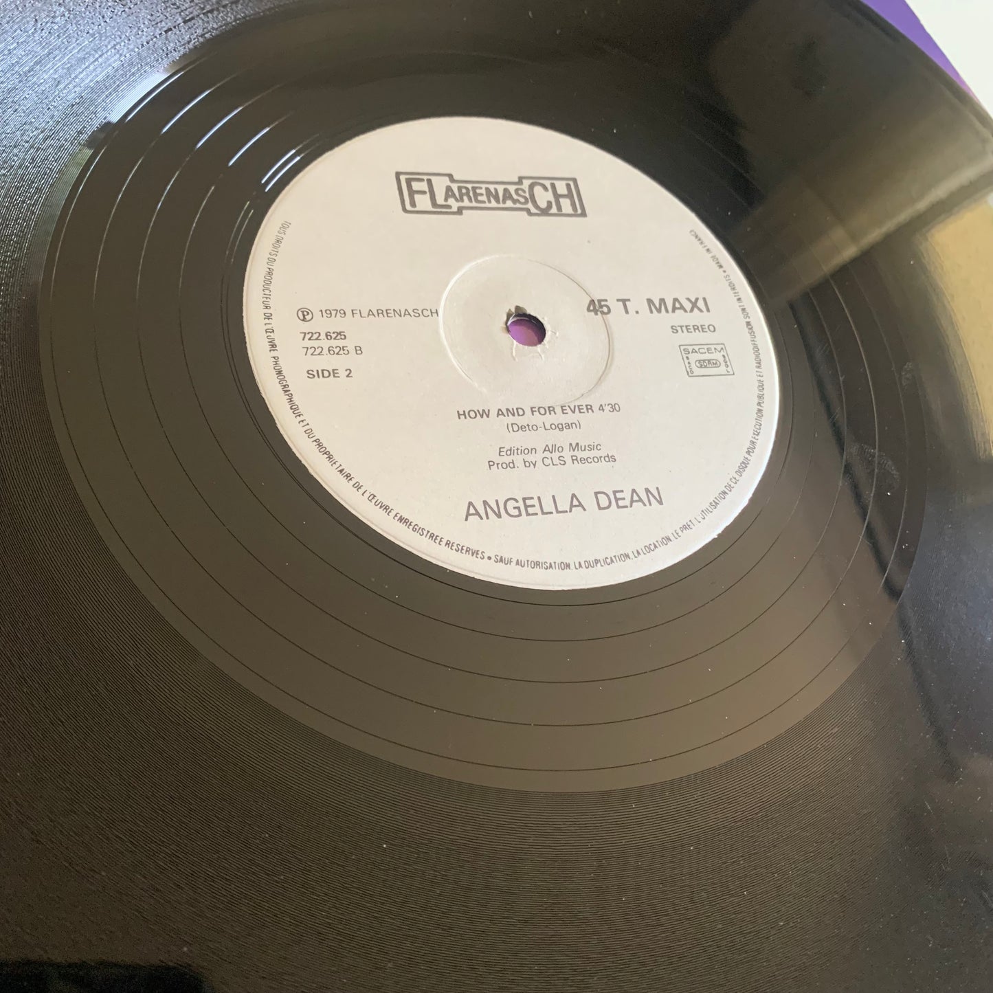 Angella Dean - World X - Maxi Single 1979 Occasion