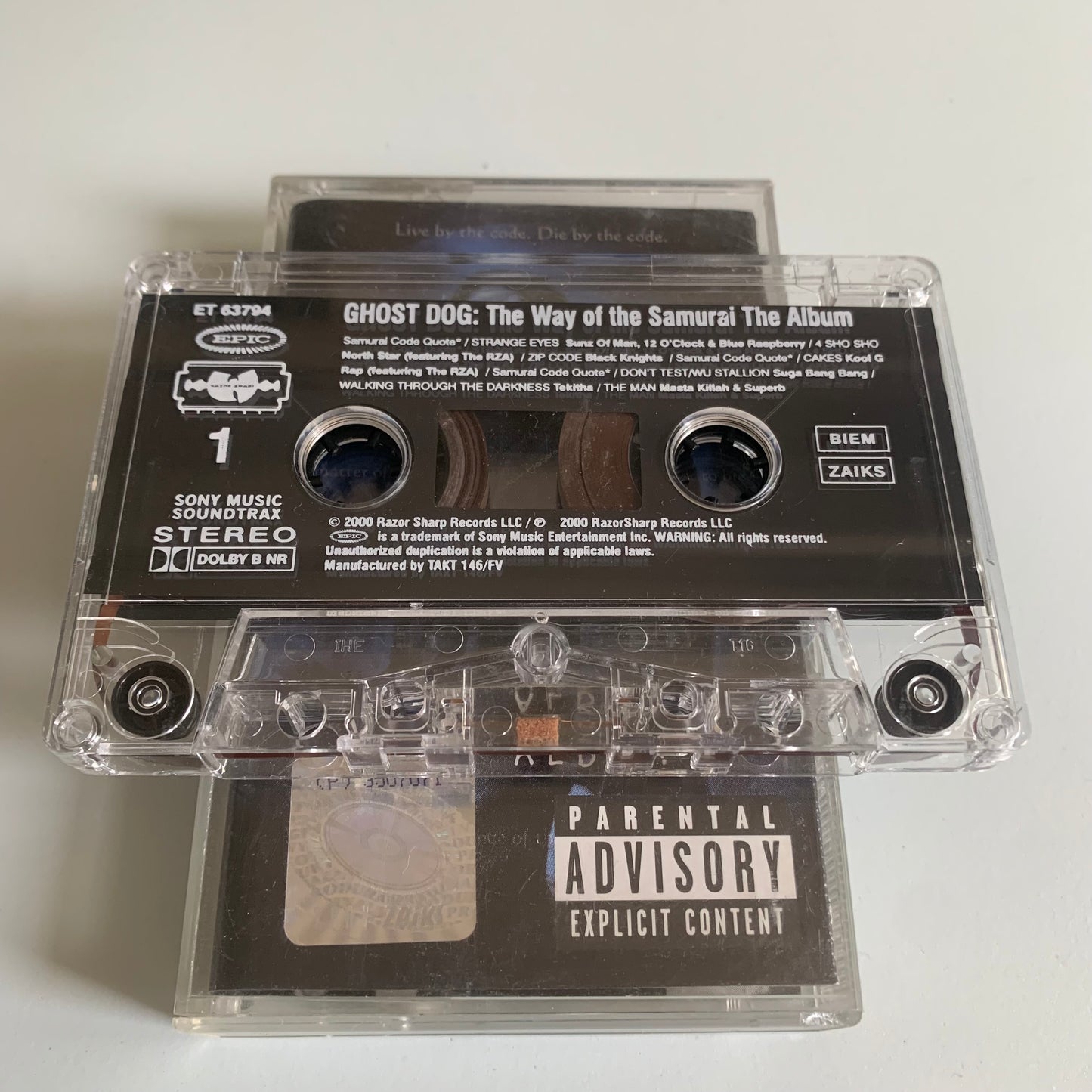 Variétes - Ghost Dog: The Way Of The Samurai - The Album - 2000 Occasion