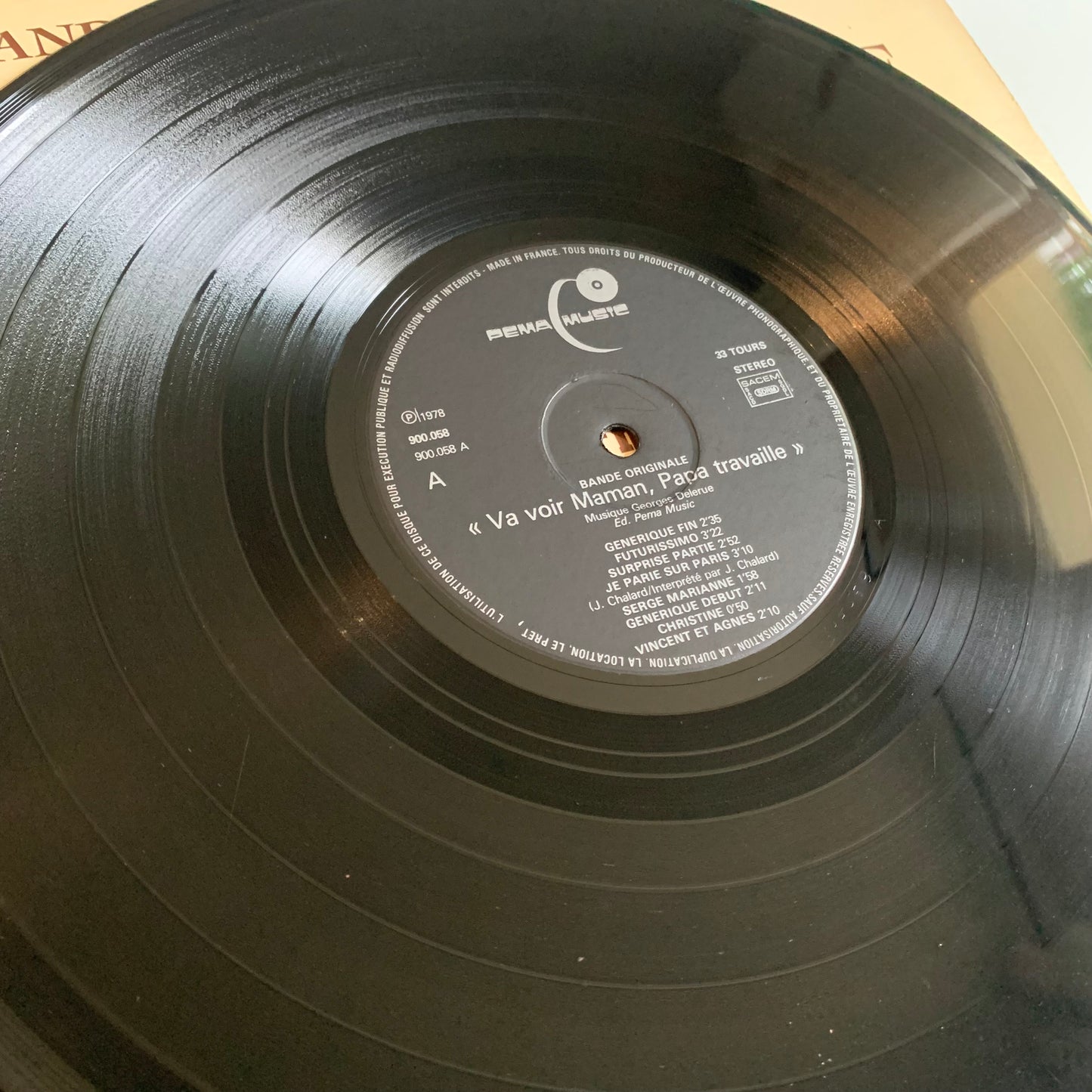 Georges Delerue - Bandes Sonores Originales: Va Voir Maman, Papa Travaille - Milady - Le Jeu Solitaire - LP 1978 Occasion