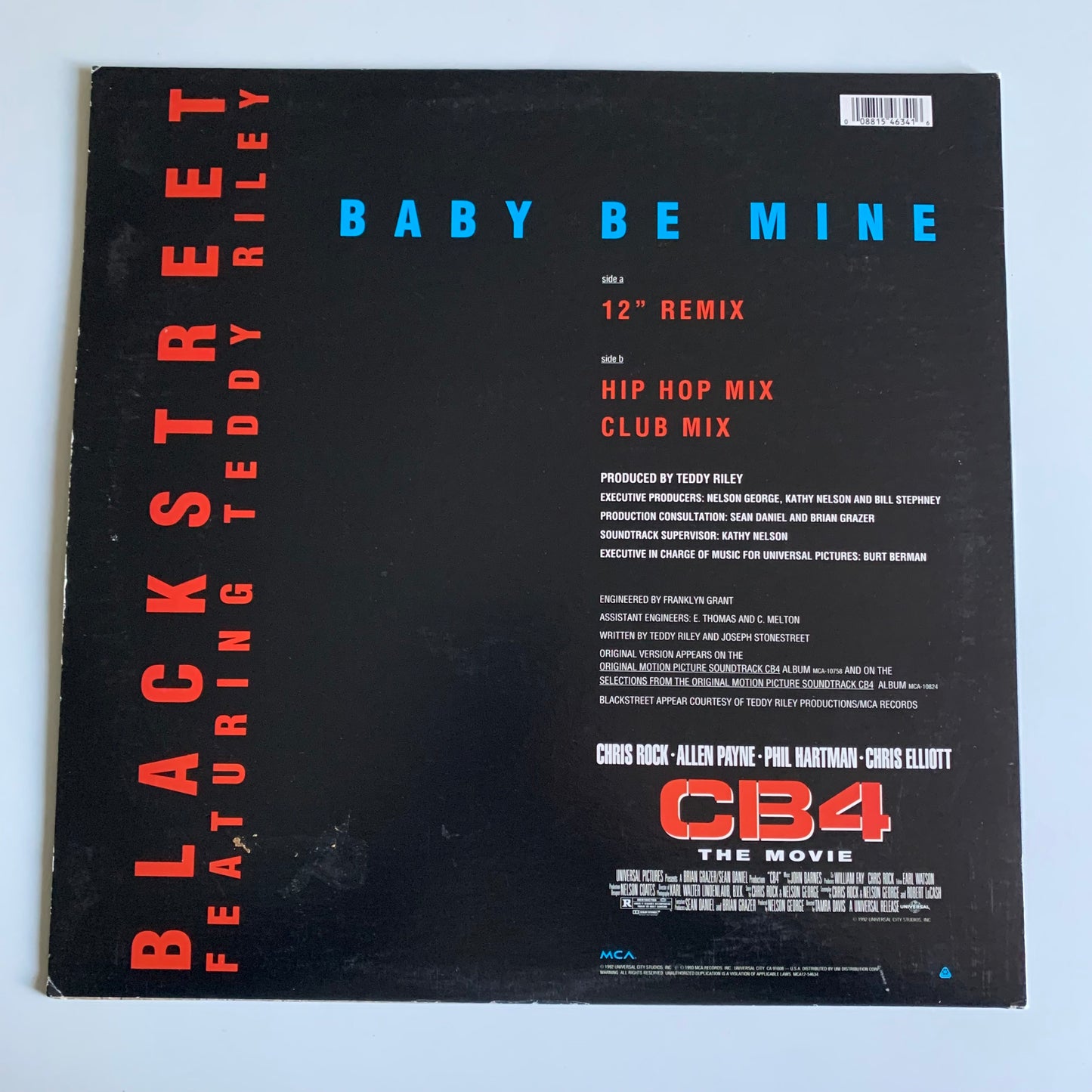 Blackstreet - Teddy Riley - Baby Be Mine - Single 1993