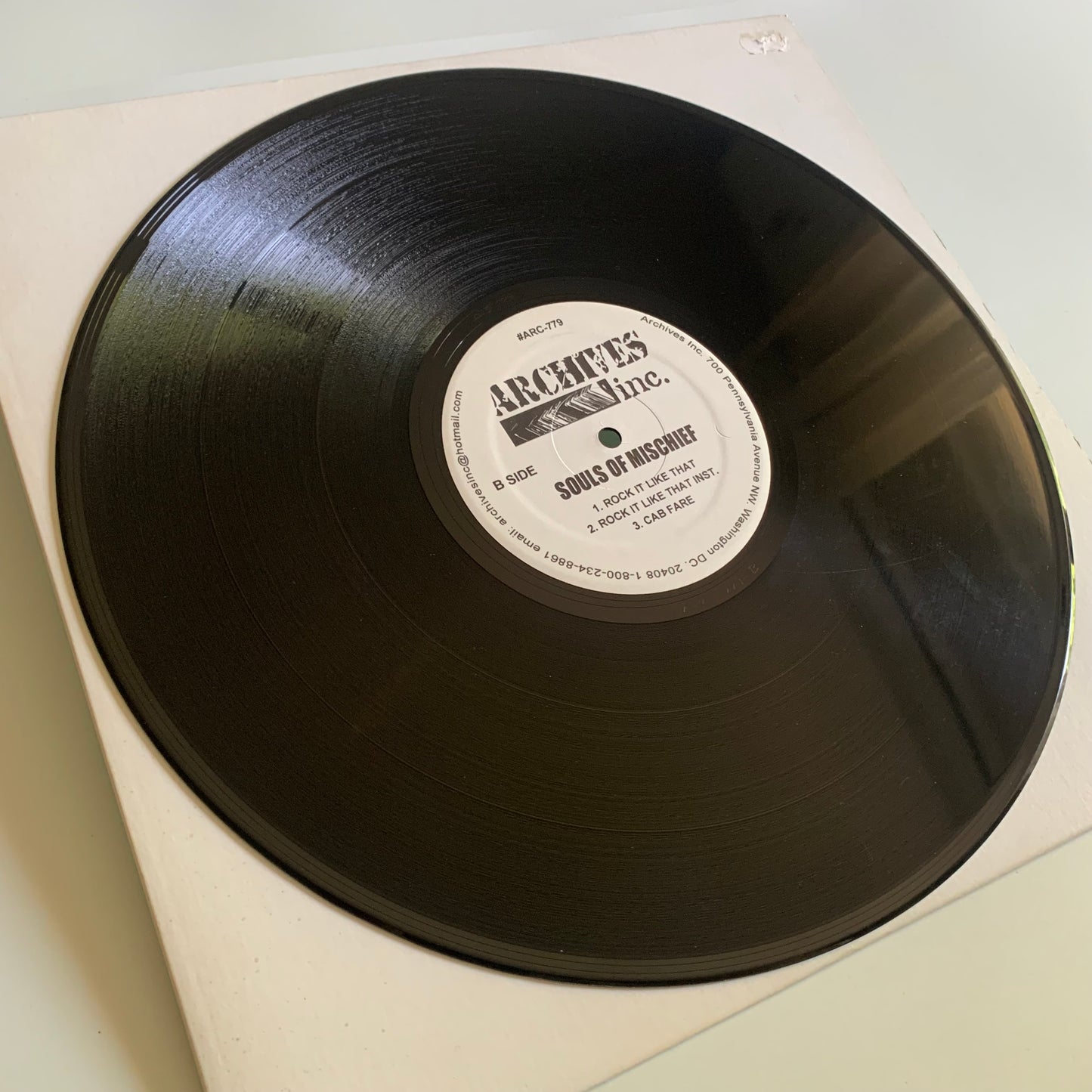 Souls Of Mischief - That's When Ya Lost - 12” 33-1/3 2001 Occasion