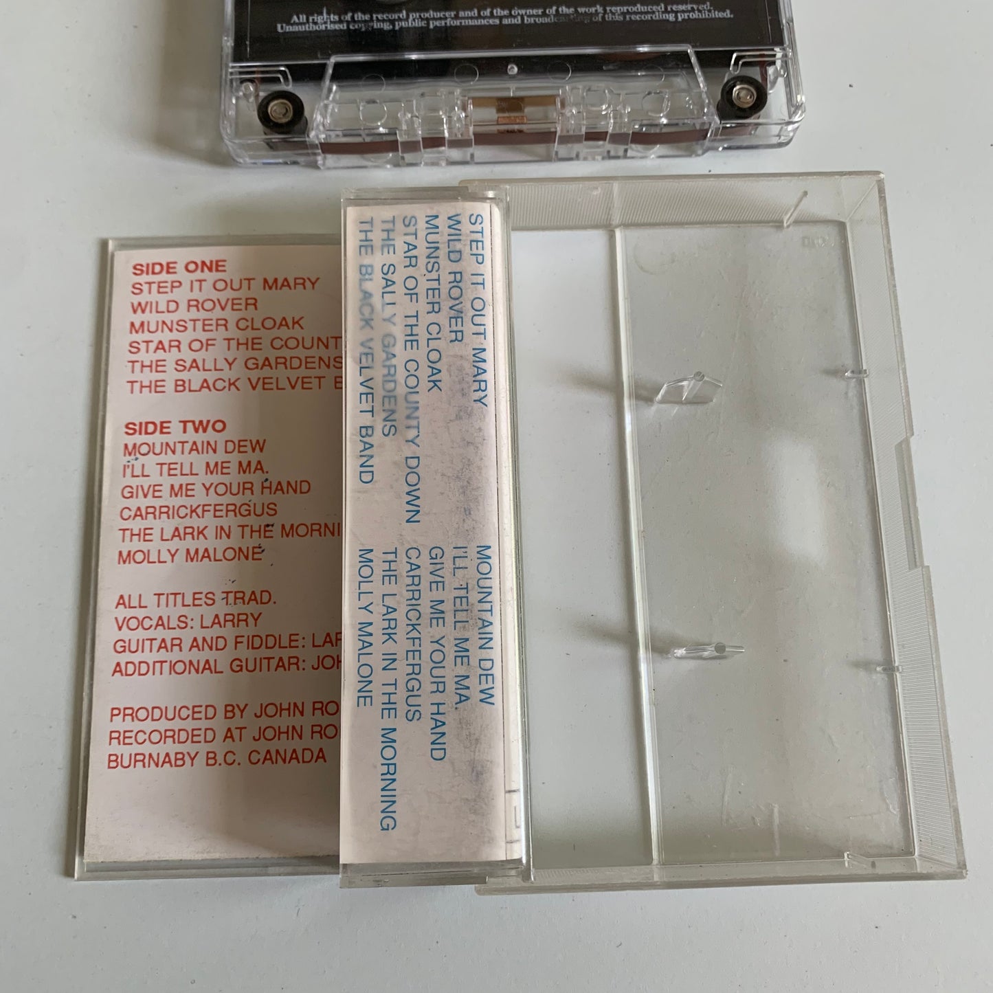Larry Mathews - To Ferry Me Over - Dédicace Occasion