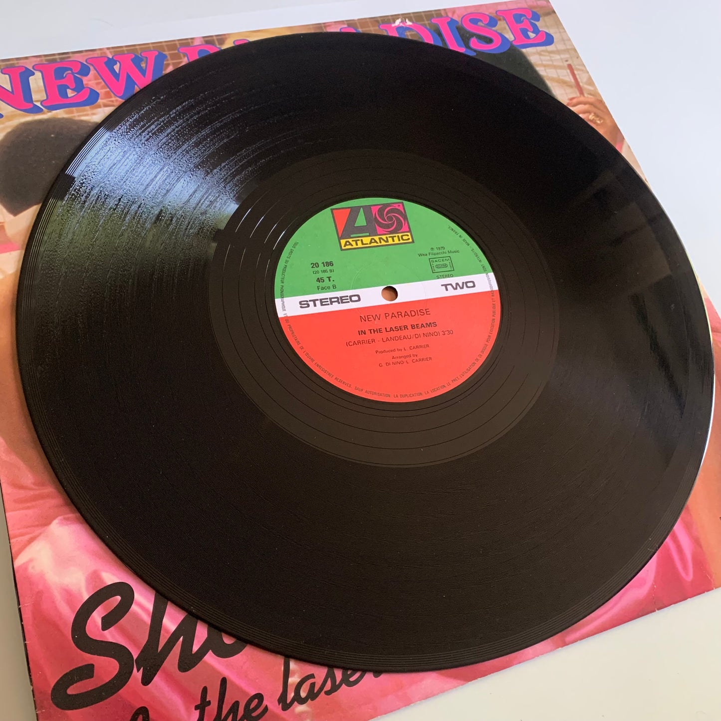 New Paradise - Showman / In The Laser Beams - Maxi Single 12” 1979 Occasion