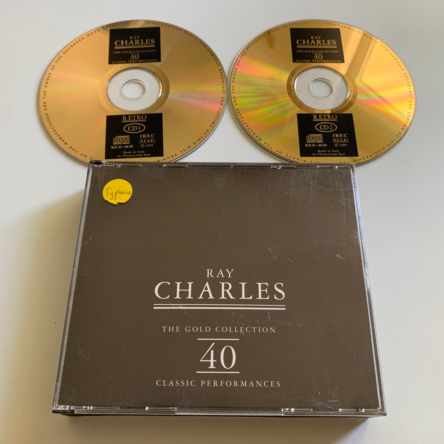 Ray Charles - The Gold Collection: 40 Classic Performances - 1995 Occasion