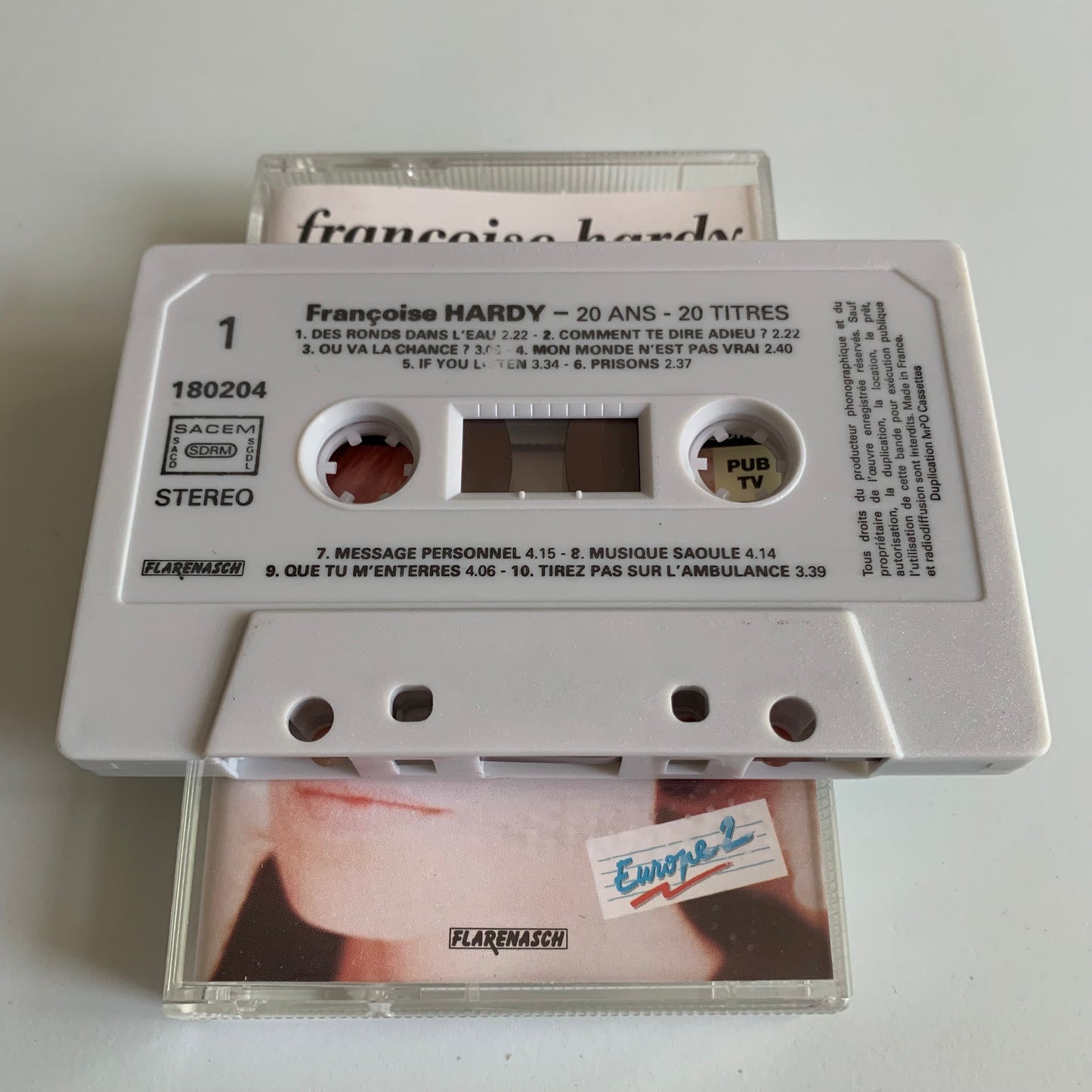 Françoise Hardy - Vingt Ans Vingt Titres - 1994 Occasion