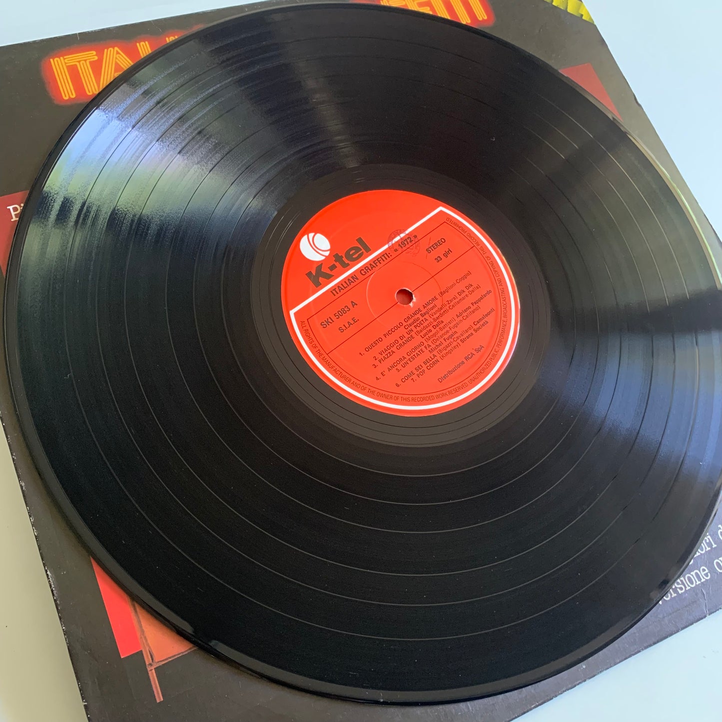 Variétés Compilation - Italian Graffiti 1972 - LP Occasion