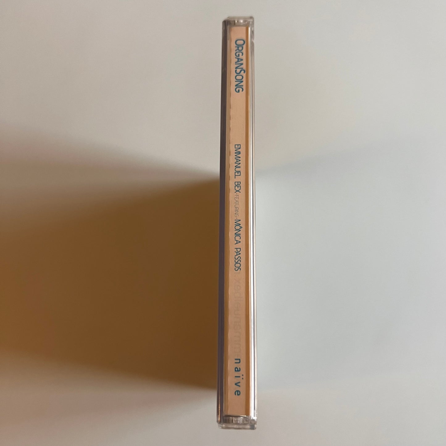 CD - Emmanuel Bex - Mônica Passos - OrganSong - 2006