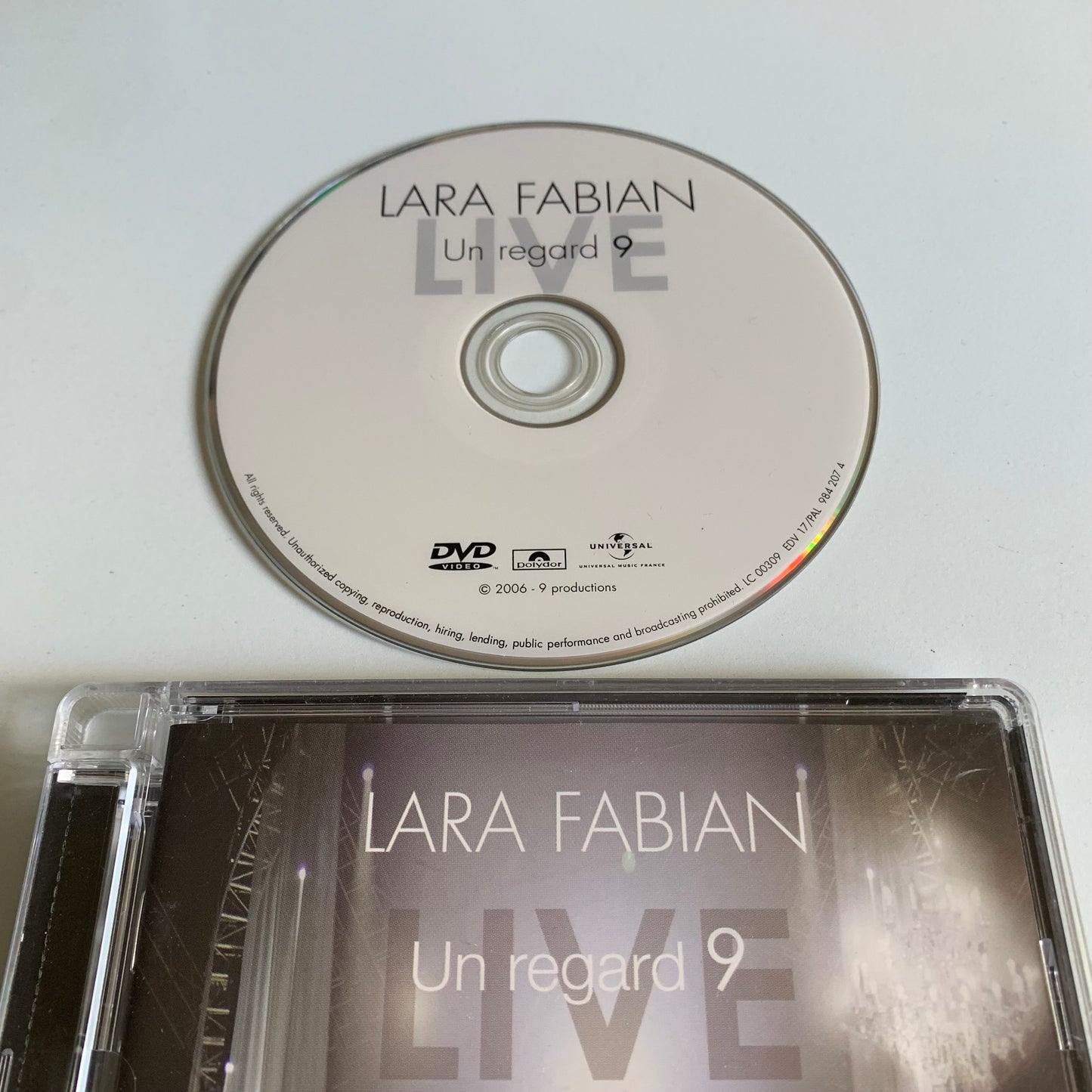 Lara Fabian - Un Regard 9 Live - 2006 Occasion