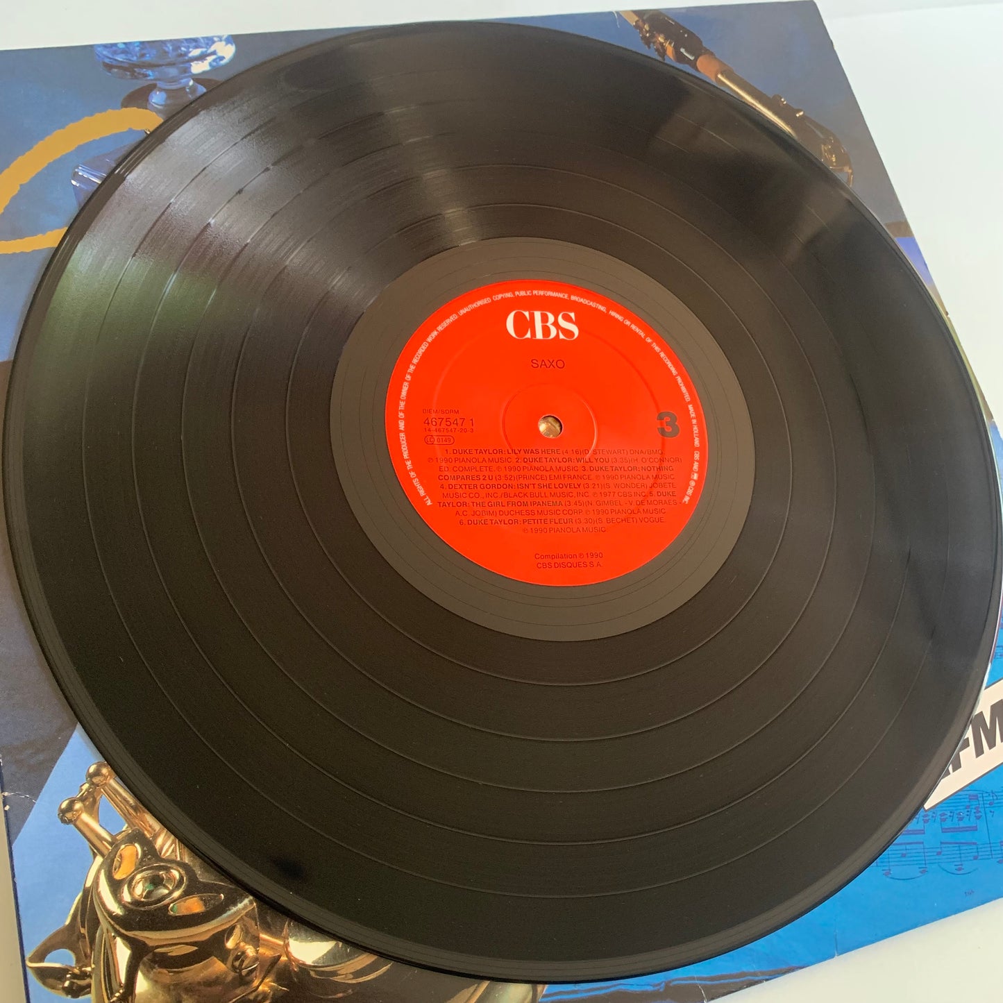 Variétés Compilation - Saxo - Double LP 1991 Occasion
