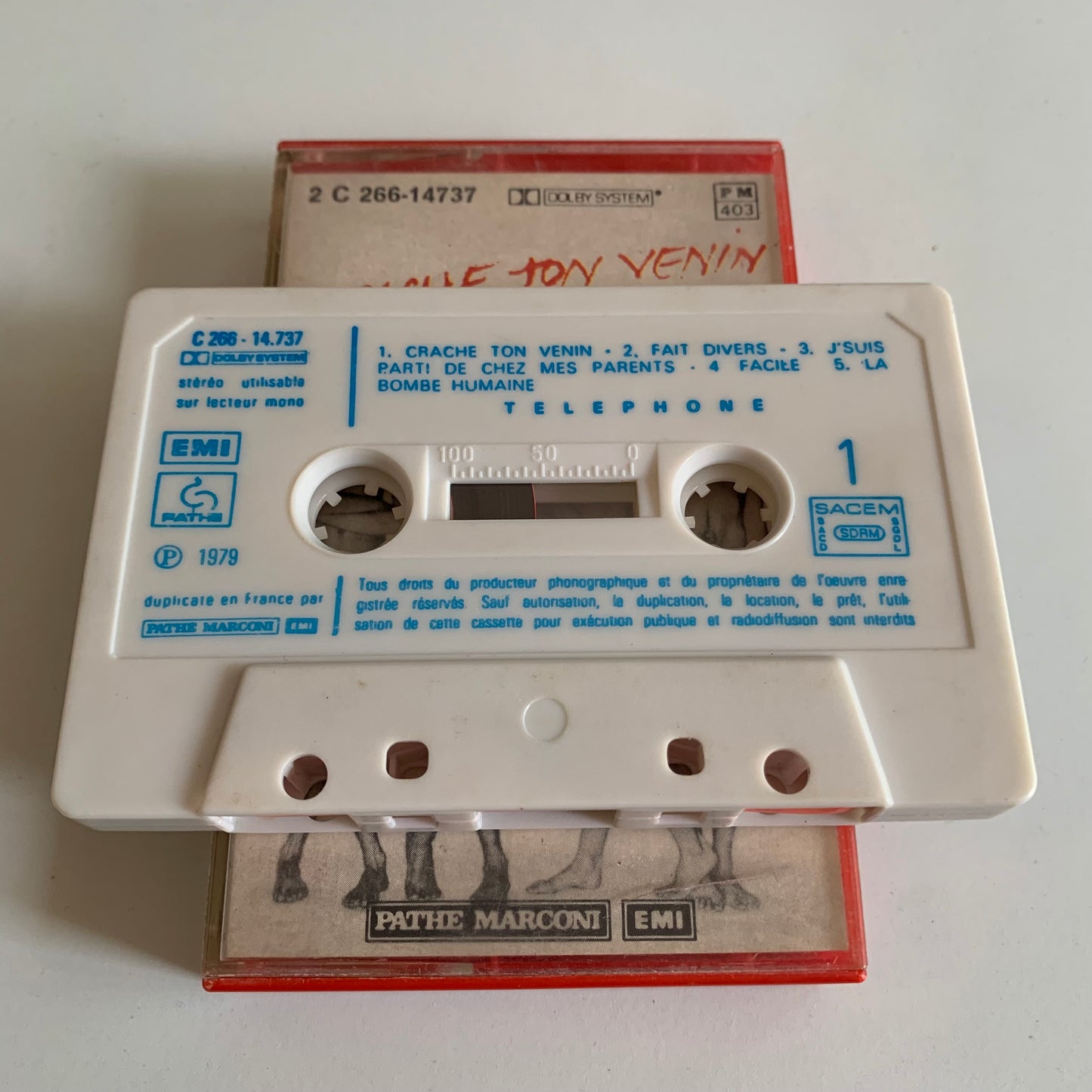 Telephone - Crache Ton Venin - 1979 Occasion