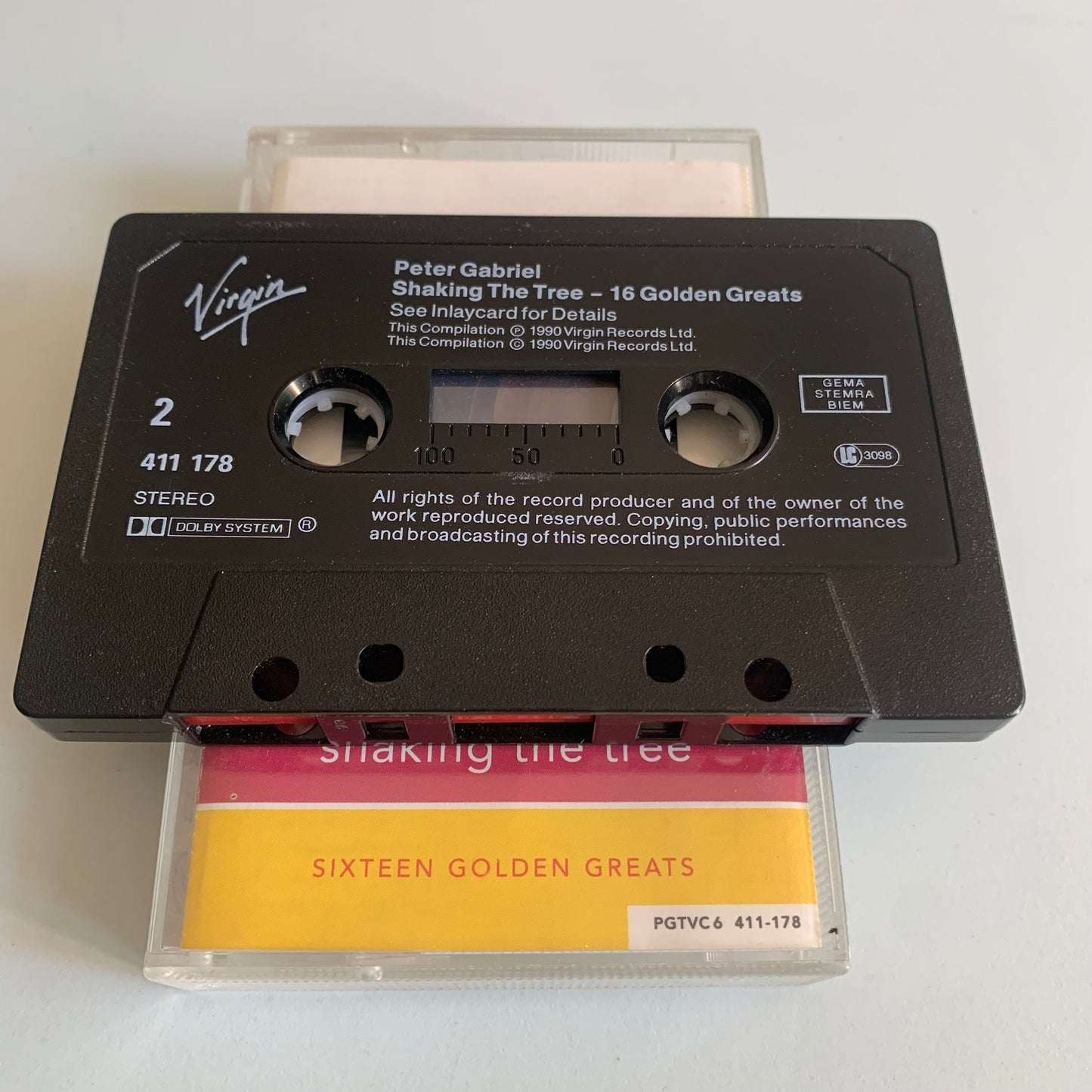 Peter Gabriel - Shaking The Tree - Sixteen Golden Greats - 1990 Occasion