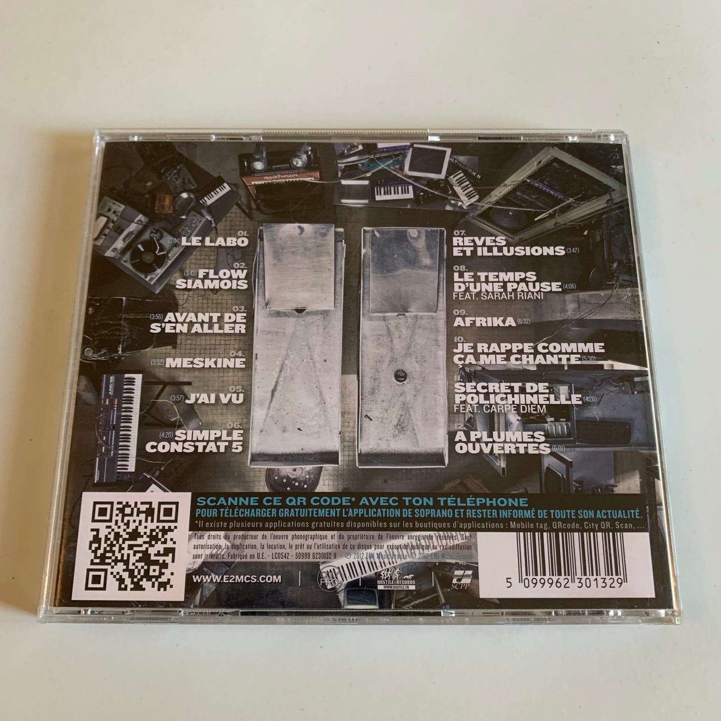 CD - Soprano - R.E.D.K. - E=2MC’s - 2012 Occasion