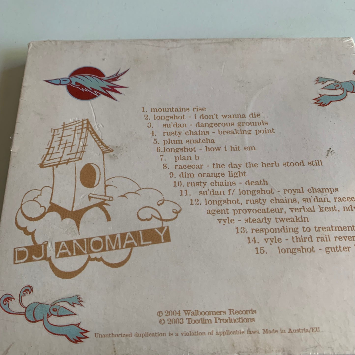 DJ Anomaly - Mountains Rise - 2003 Neuf sous Blister