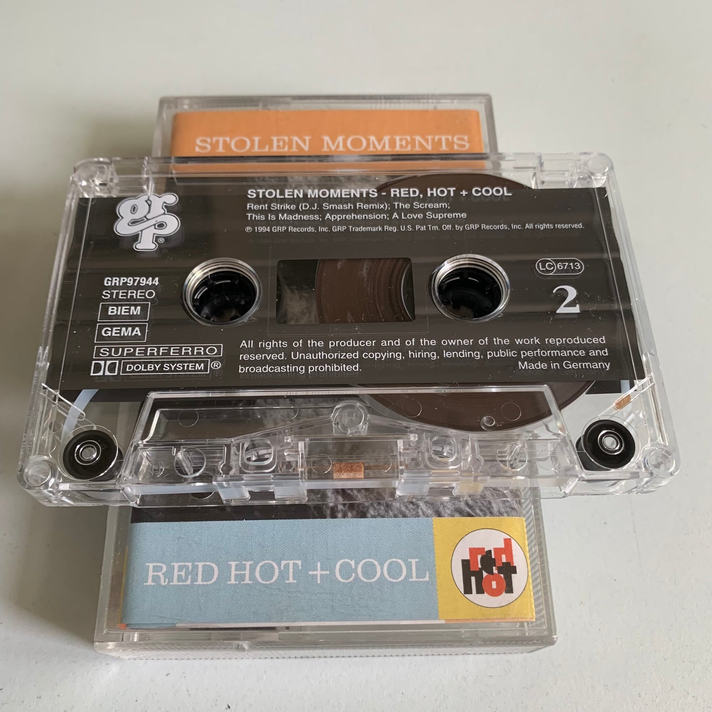 Variétés Compilation - Stolen Moments Red Hot + Cool - 1994 Occasion