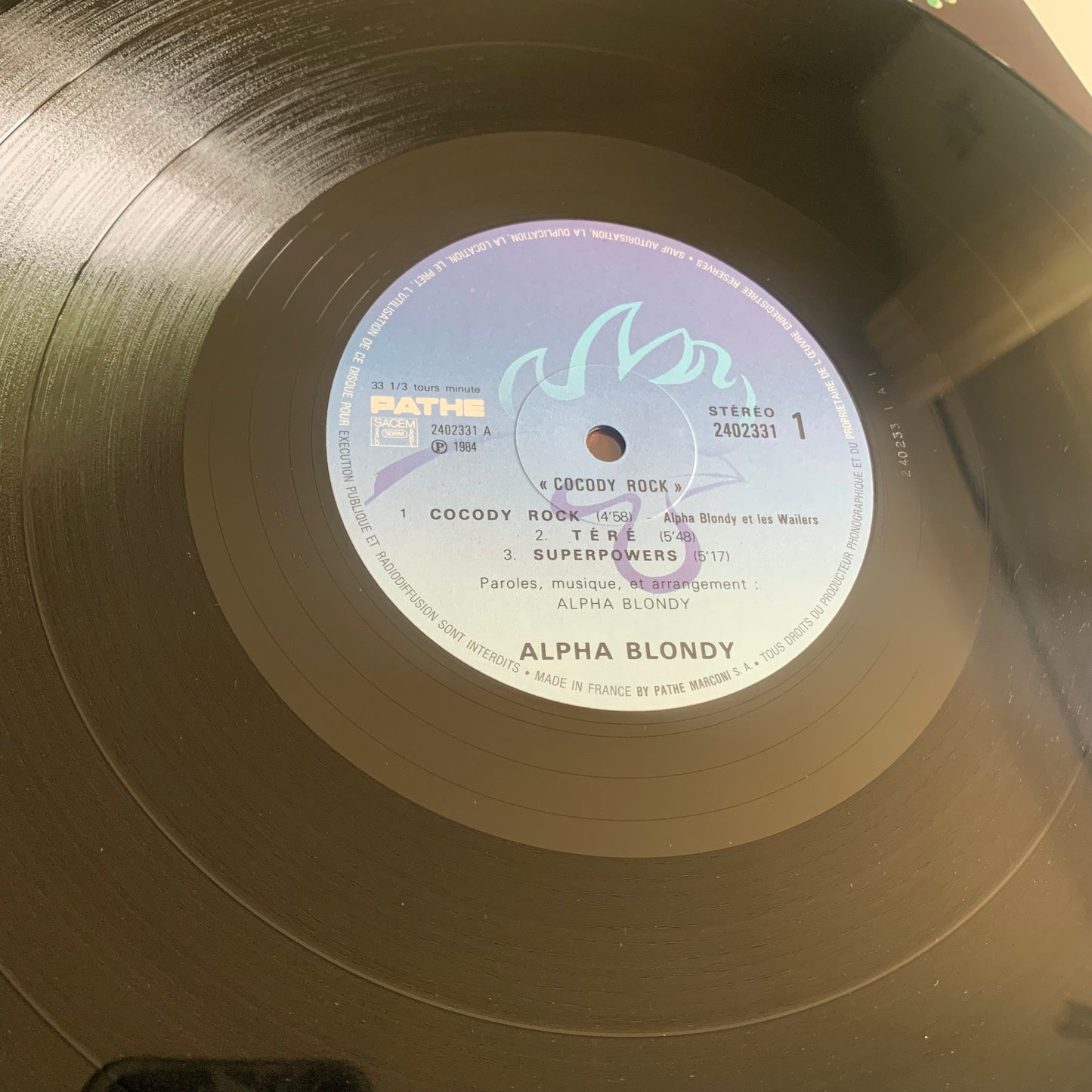 Alpha Blondy - Cocody Rock!!! - 1984 Occasion