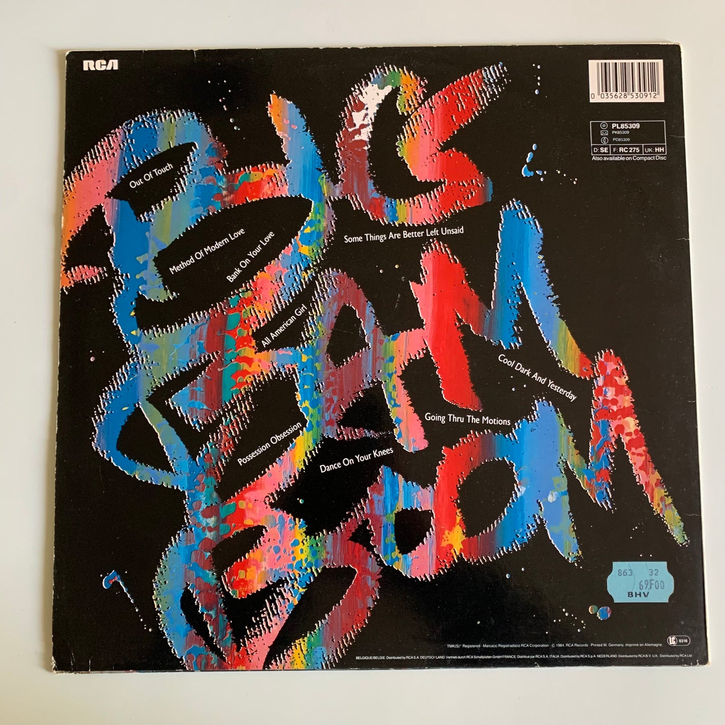 Dary Hall & John Oates - Big Bam Boom - LP 1984 Occasion