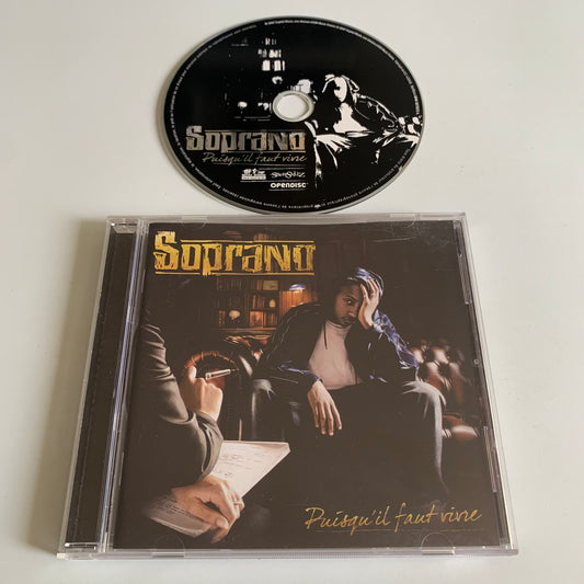 CD - Soprano - Puisqu'Il Faut Vivre - 2007 Occasion
