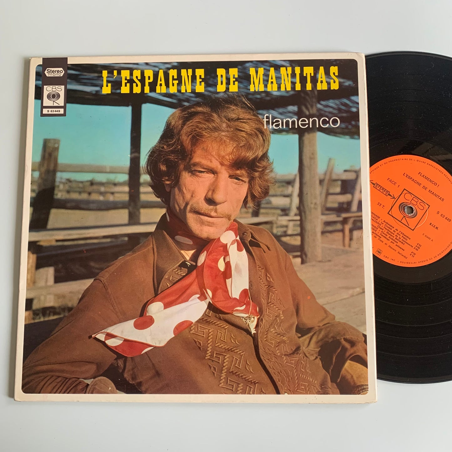 Manitas De Plata - L'Espagne De Manitas - LP 1968 Occasion