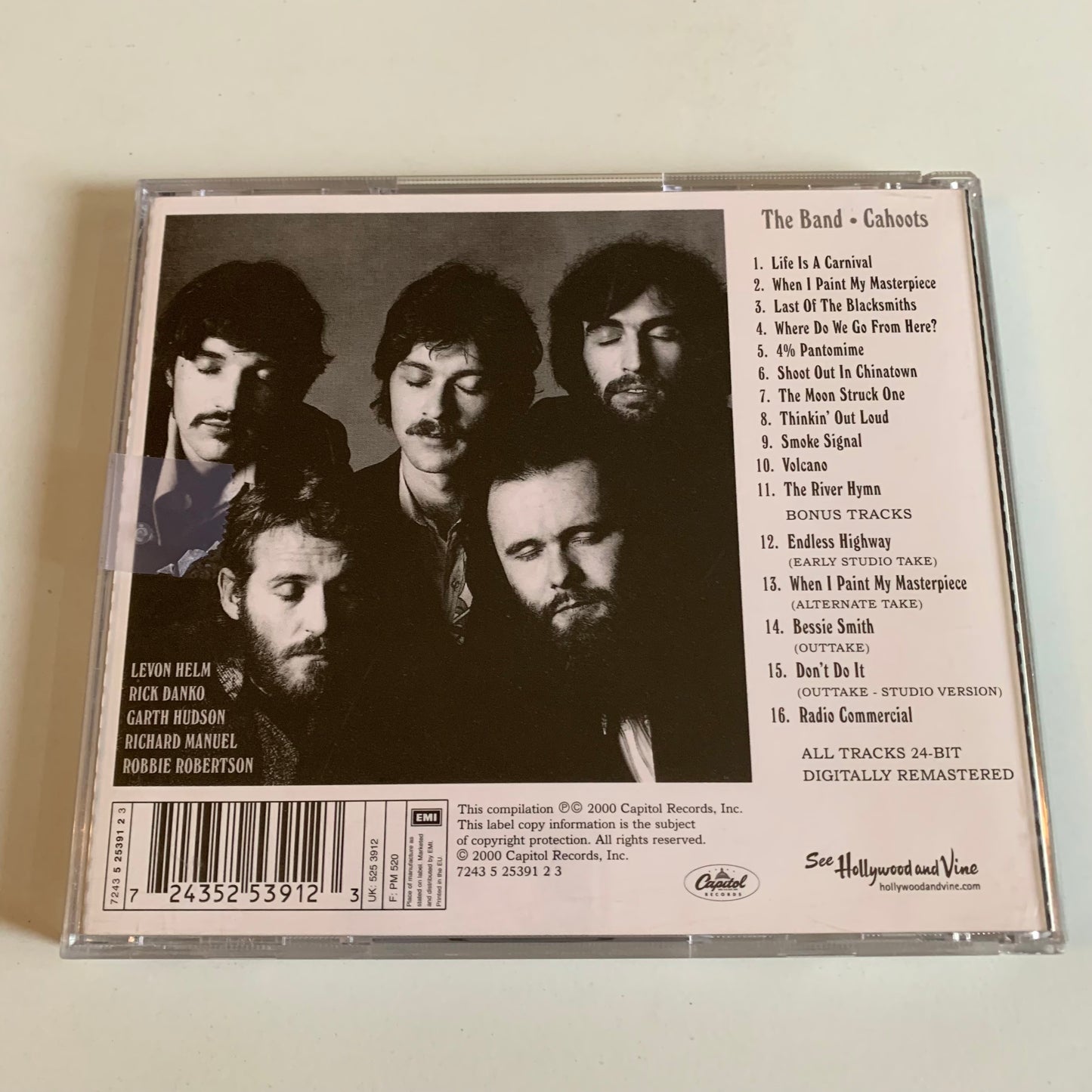 CD - The Band - Cahoots - 2000 Occasion