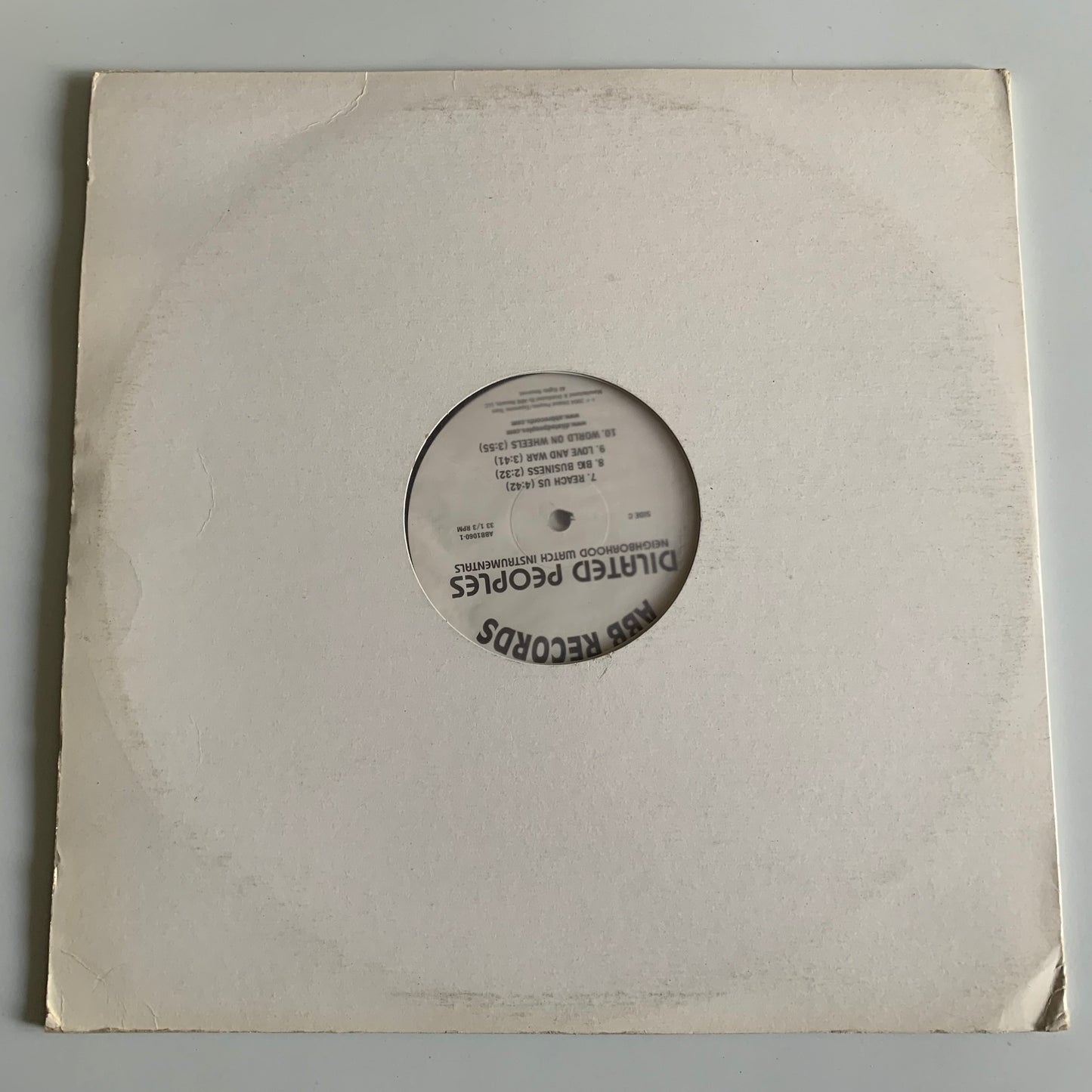 Dilated Peoples - Neighborhood Watch Instrumentals - Double LP 2004 Occasion