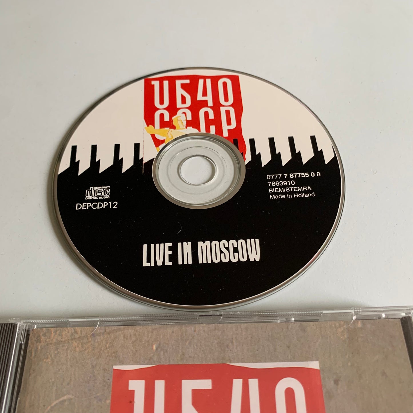 UB40 - CCCP - Live In Moscow - 1987 Occasion