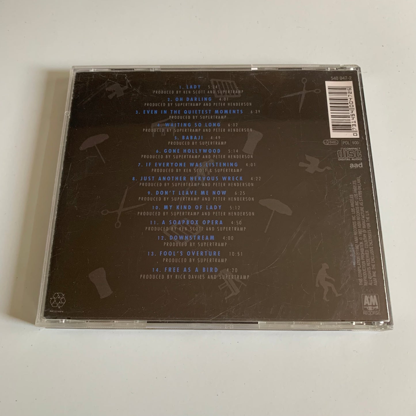CD - Supertramp - The Very Best Of 2 - 1992 Occasion