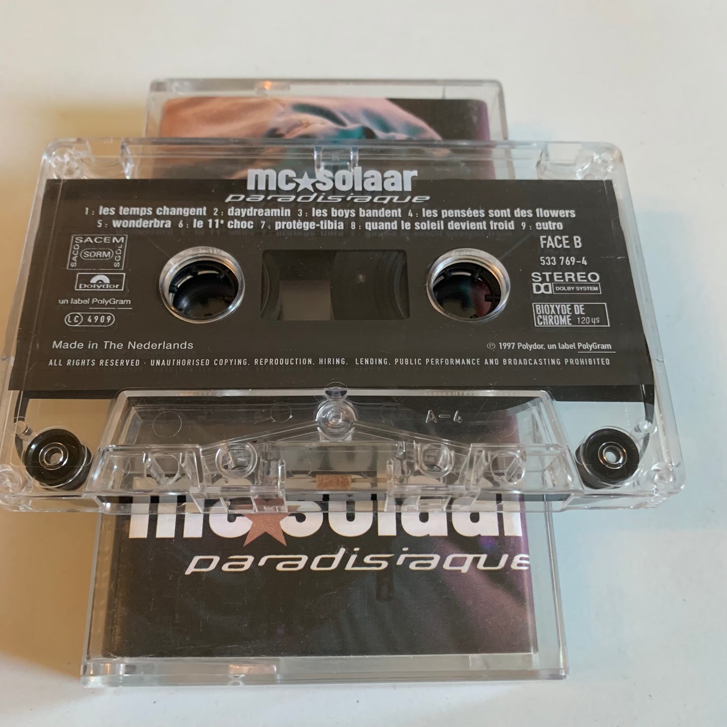 Mc Solaar - Paradisiaque - 1997 Occasion