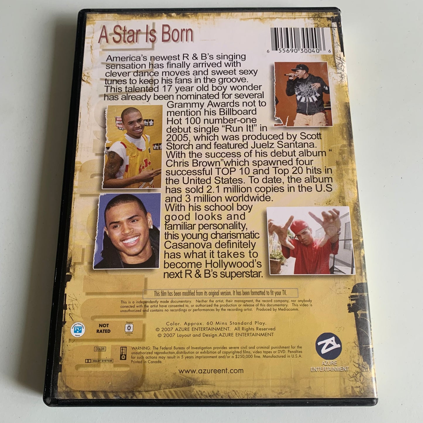 Chris Brown - A Star Is Born - 2007 Occasion