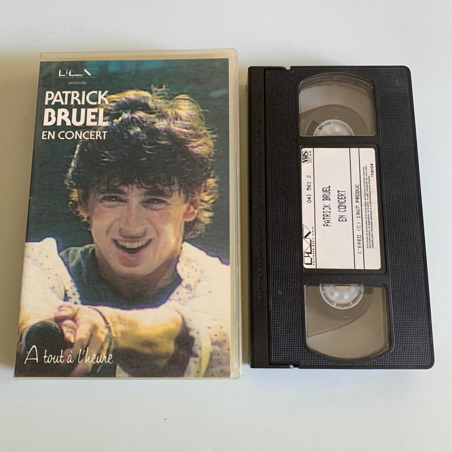 Patrick Bruel - En Concert - À tout à l’Heure - VHS 1987 Occasion