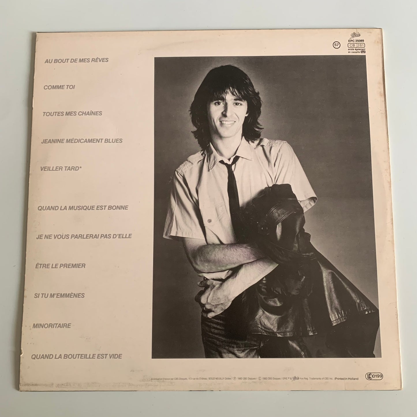 Jean Jacques Goldman - LP 1982 Occasion