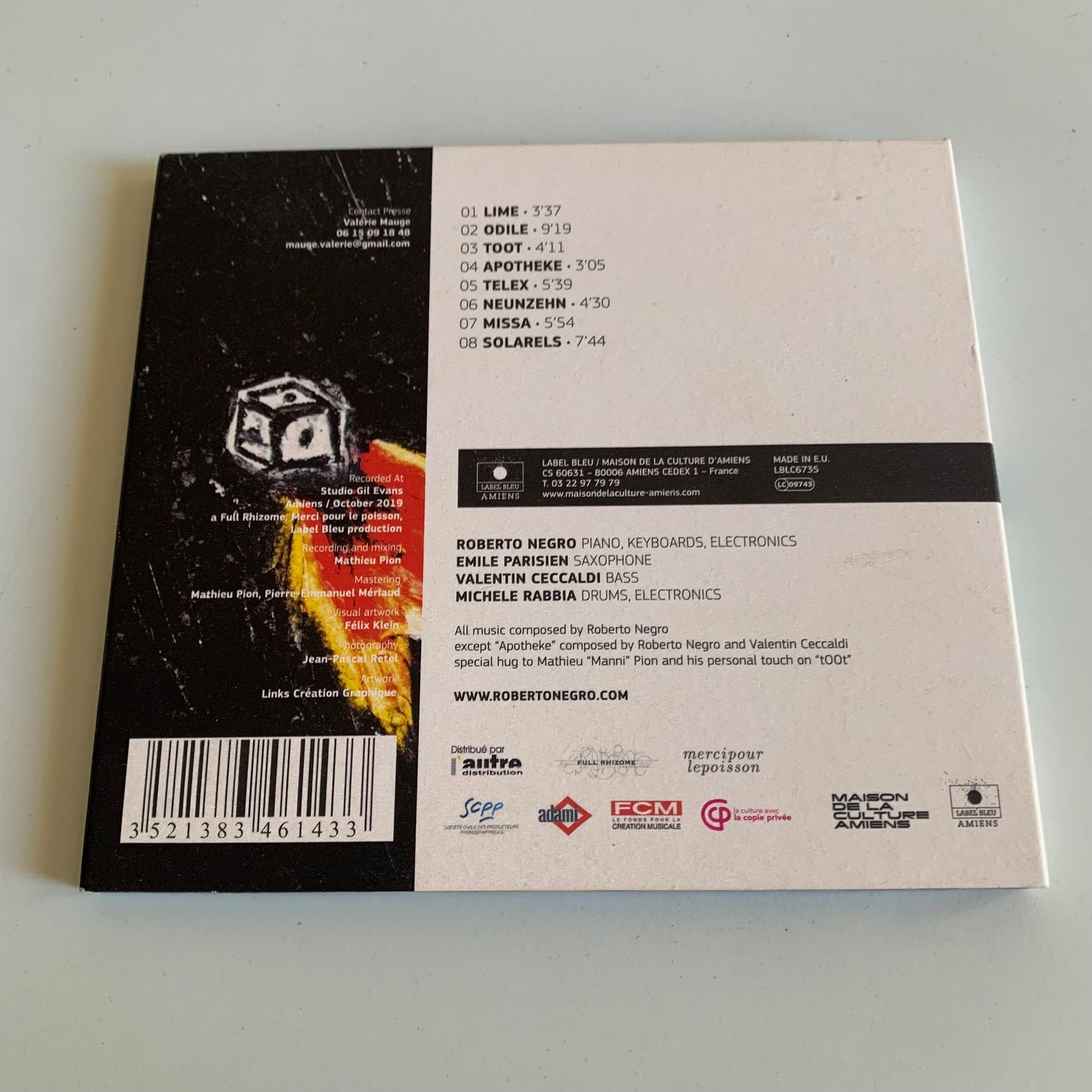 Roberto Negro - Papier Ciseau - 2020 Occasion