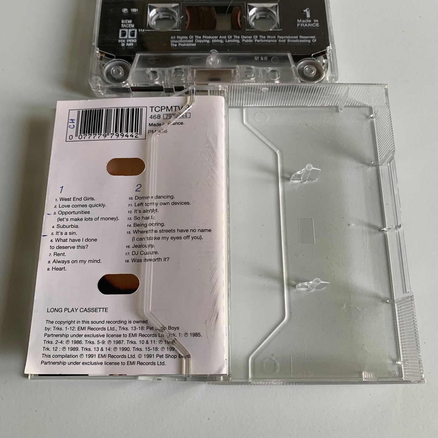 Pet Shop Boys - Discography The Complete Singles Collection - 1991 Occasion