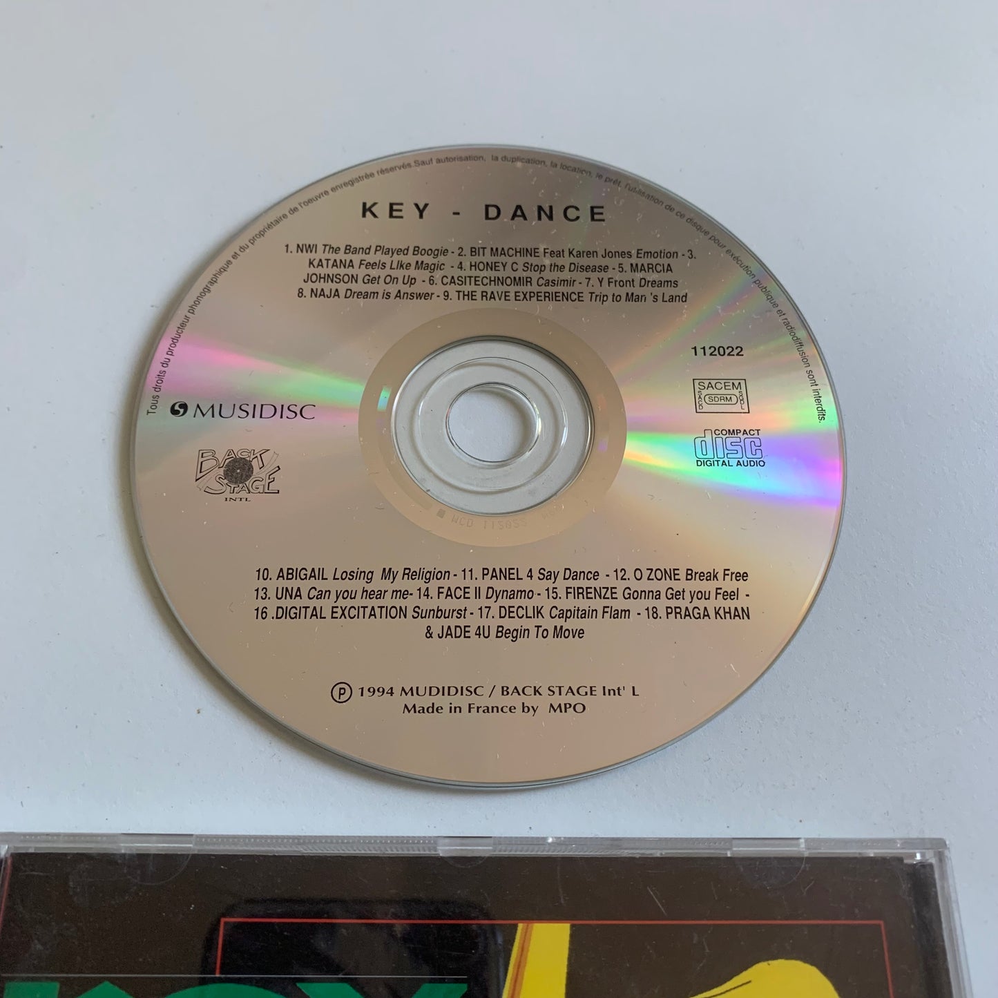 CD - Variétés - Key - Dance 1994 Occasion